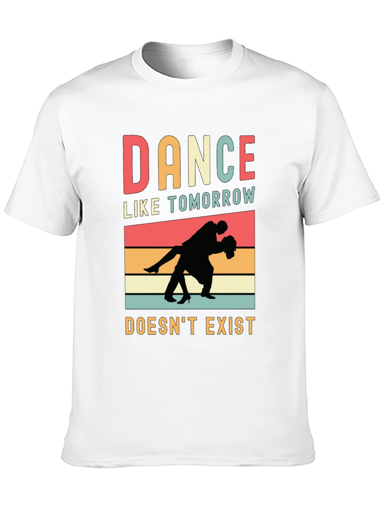 Black Dance Like Tomorrow Doesn't Exist Graphic Tee view 10