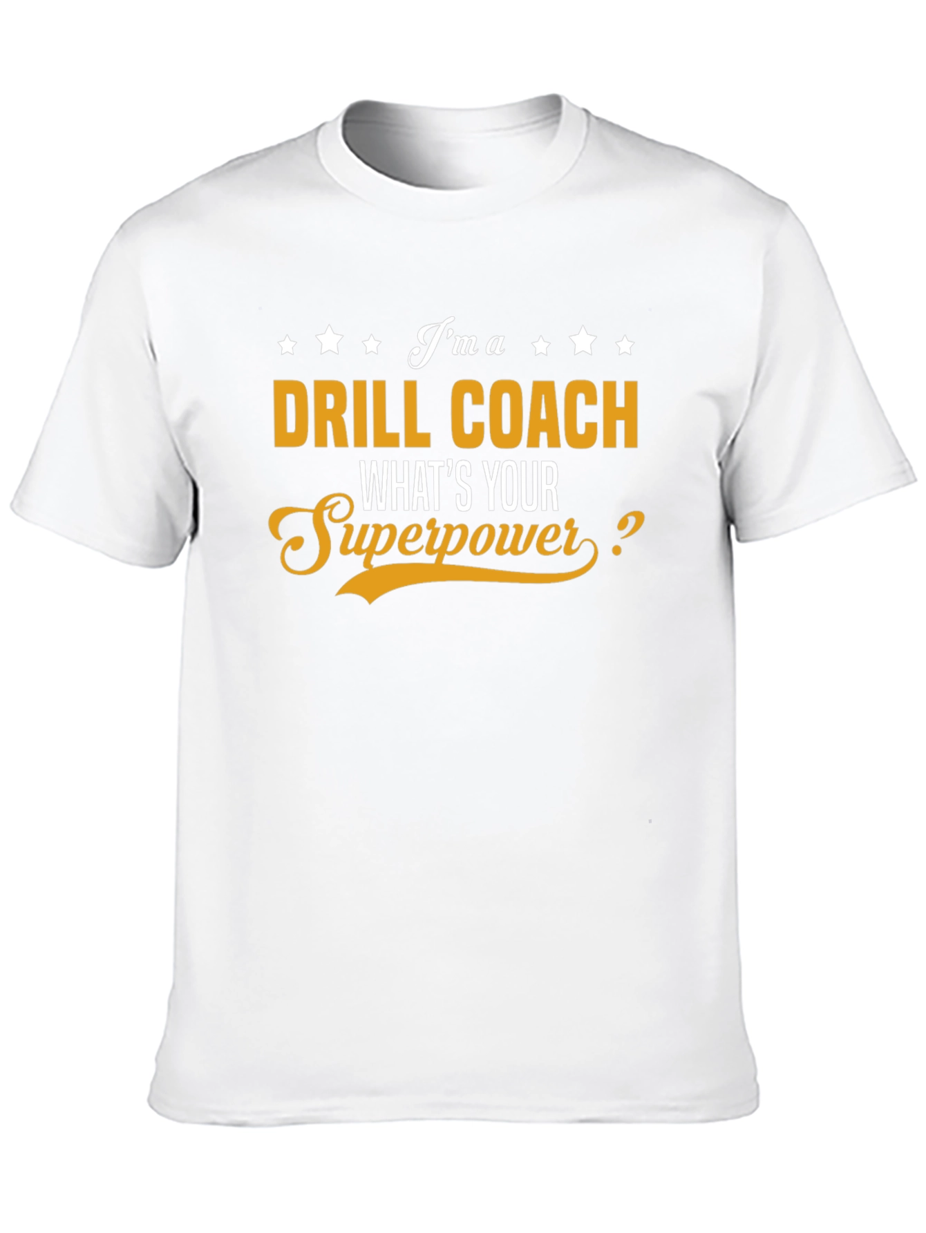 Black Drill Coach Superpower T-Shirt view 10