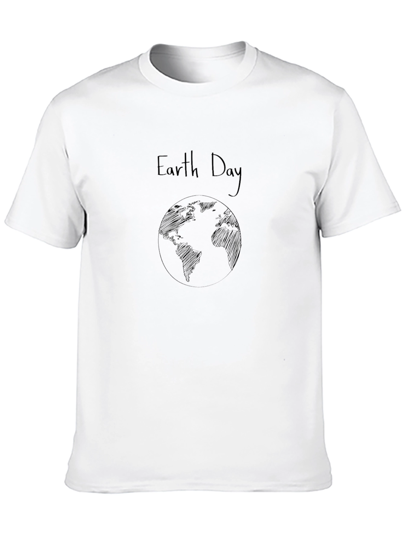 Earth Day T-Shirt - Globe Graphic Tee - 10