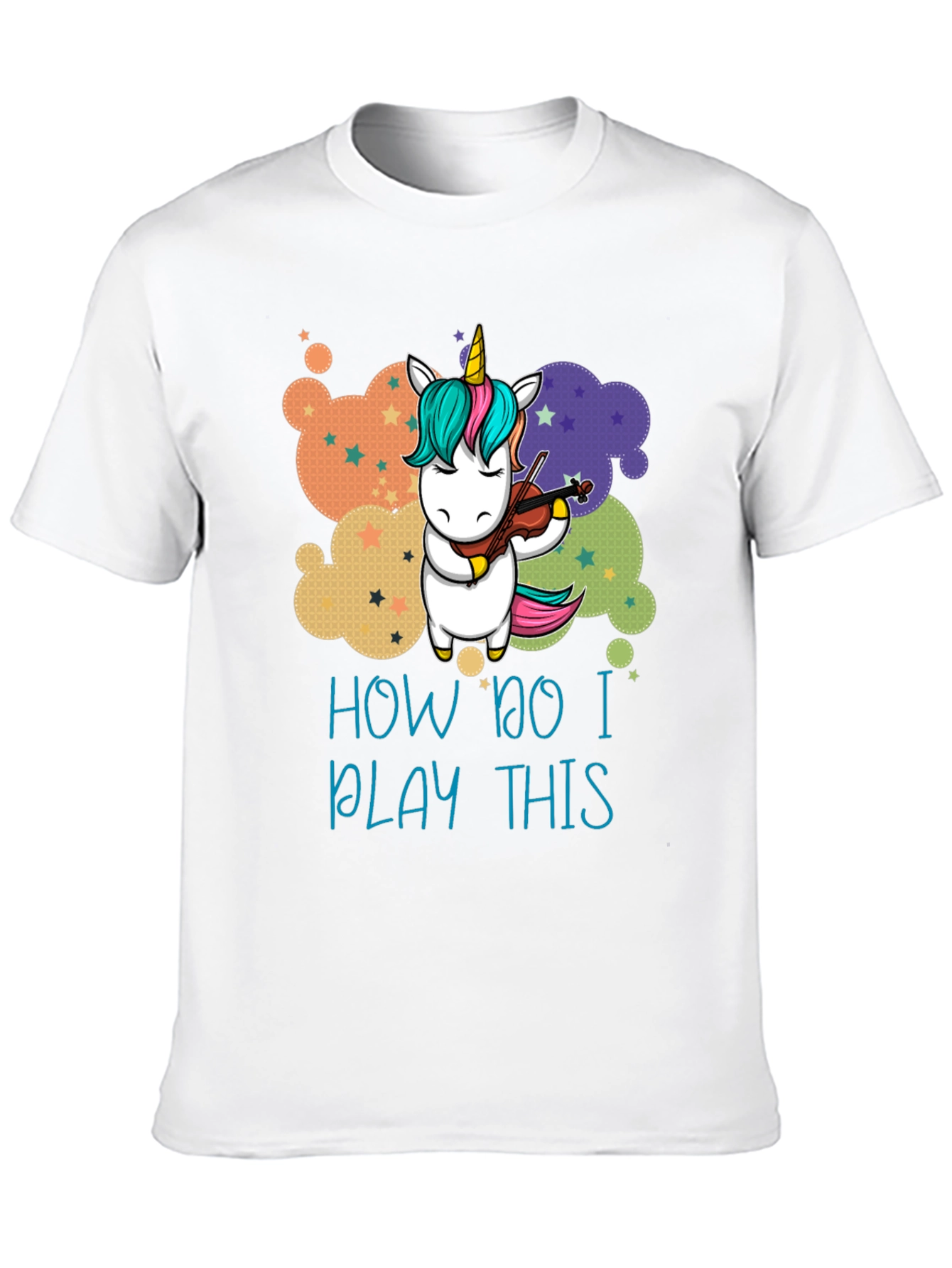 Black Unicorn Violinist Tee - How Do I Play This? view 10