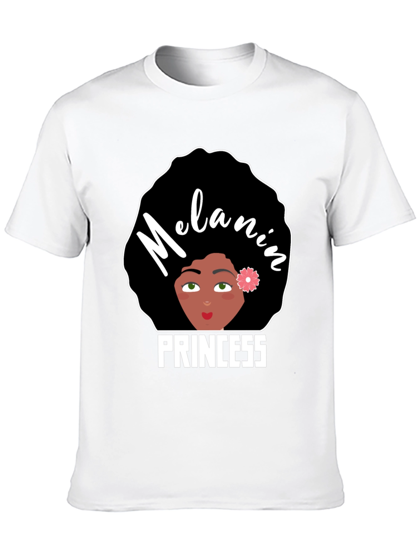 Black Melanin Princess Graphic Tee - Black Pride view 10