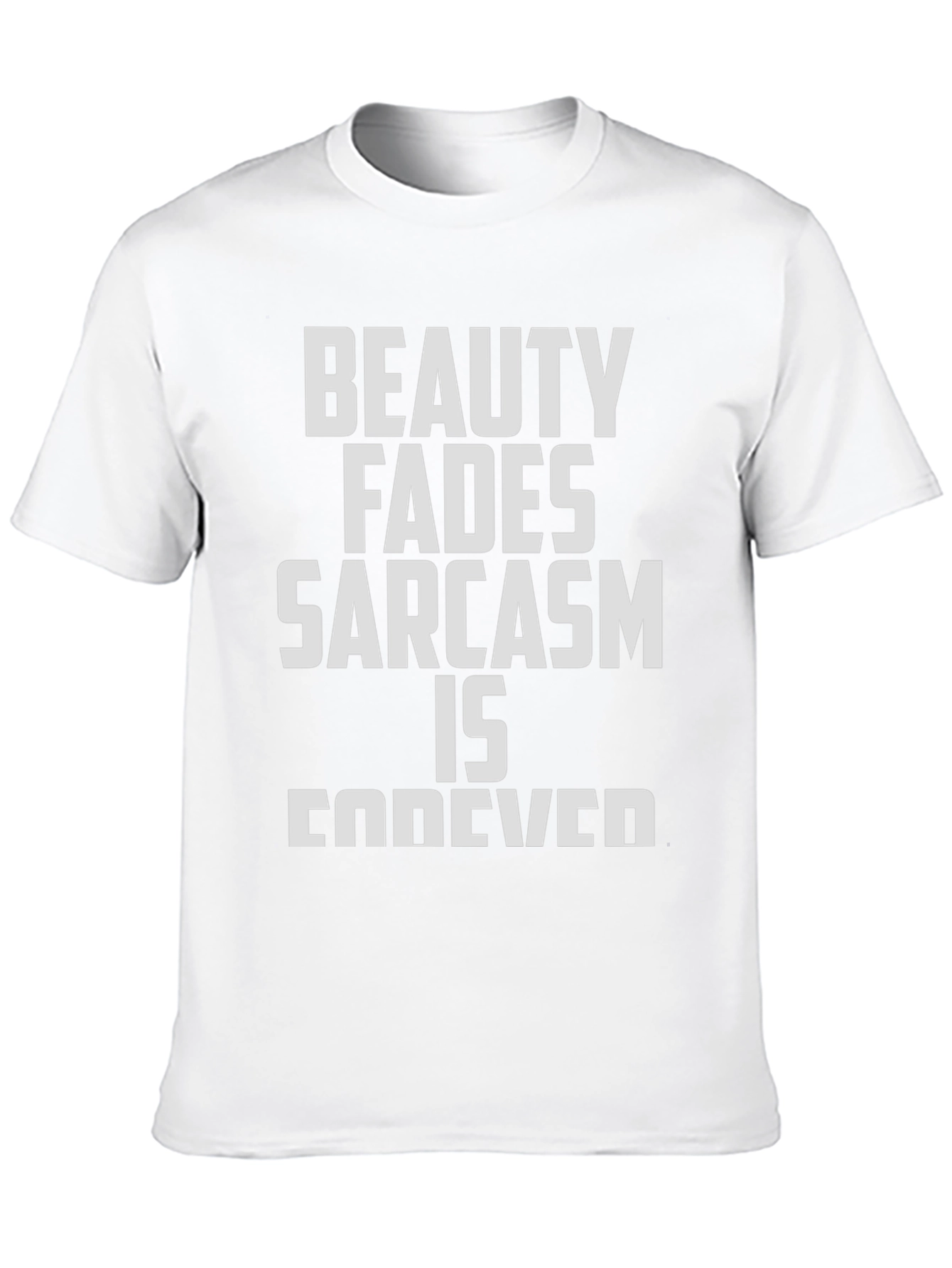 Black Sarcasm Is Forever Graphic T-Shirt view 10