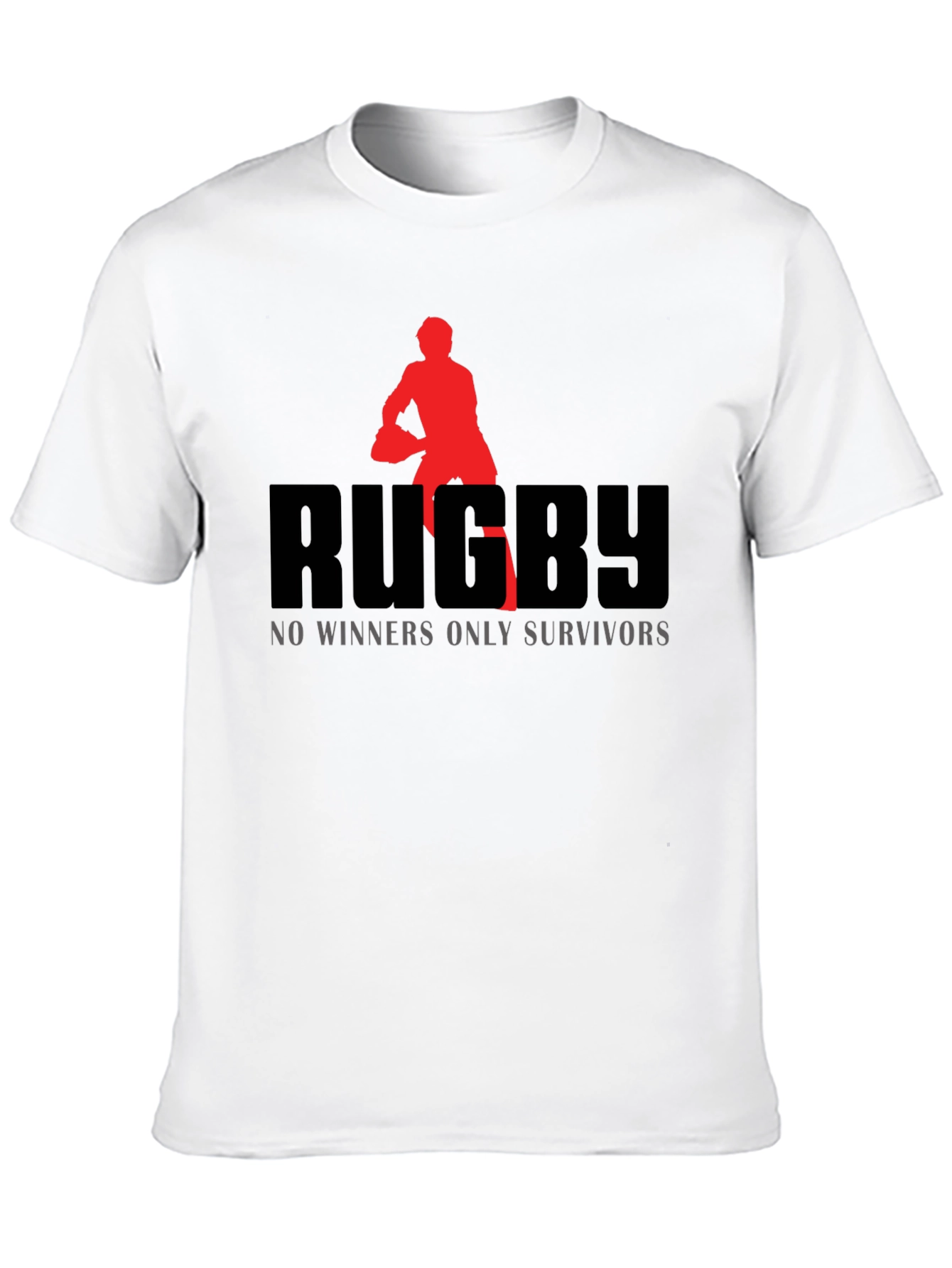 Black Rugby Survivor T-Shirt view 10