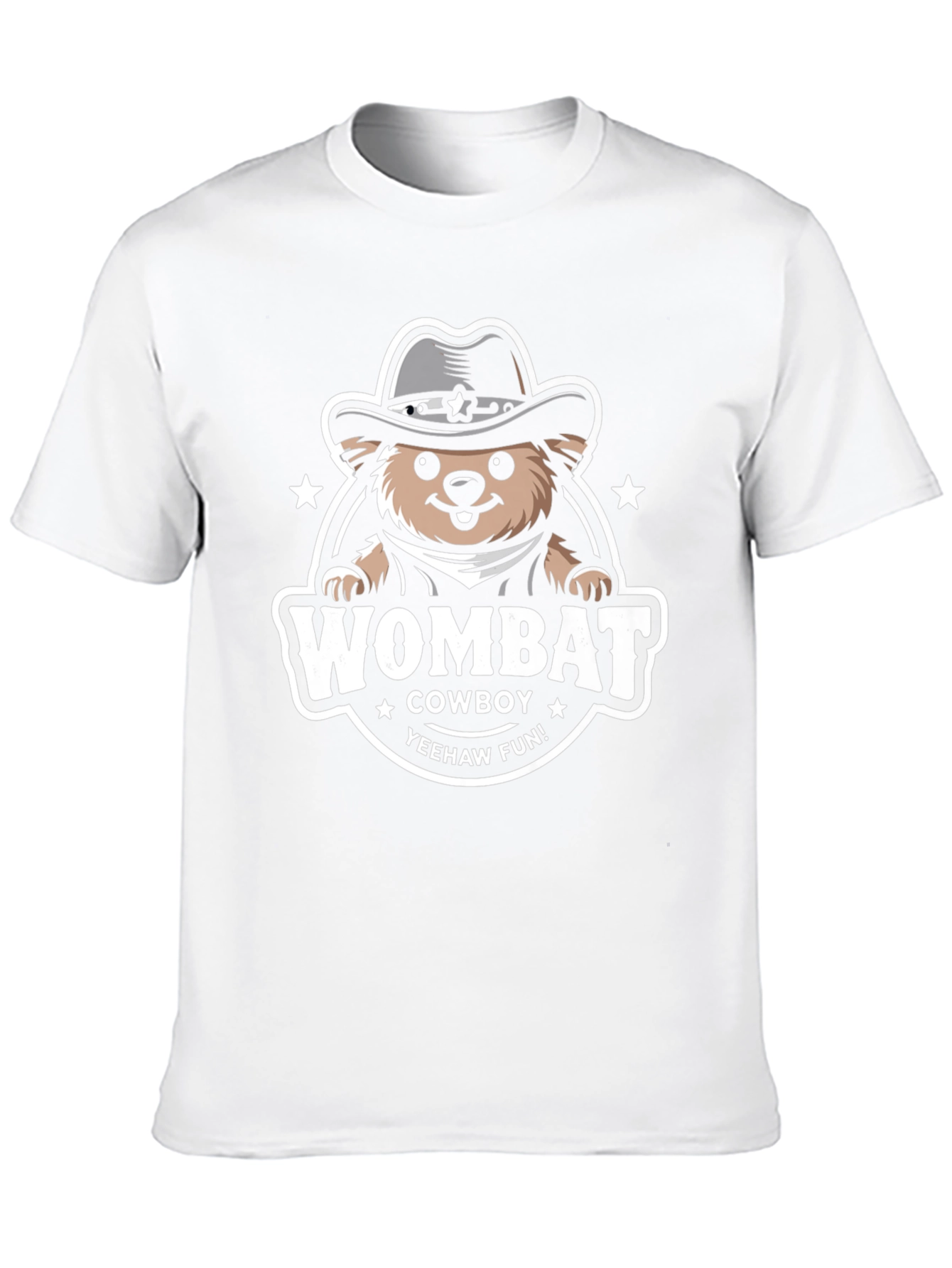 Black Wombat Cowboy T-Shirt - Yeehaw Fun! view 10