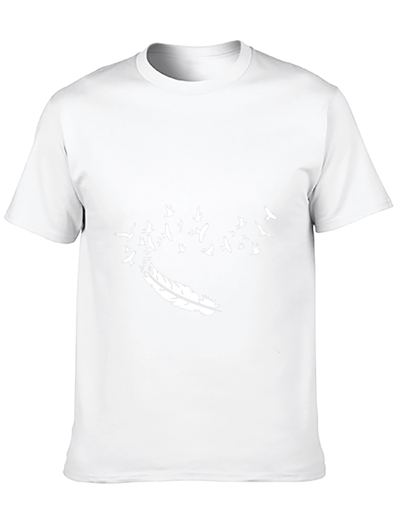 Black Feather to Flight Graphic Tee view 10
