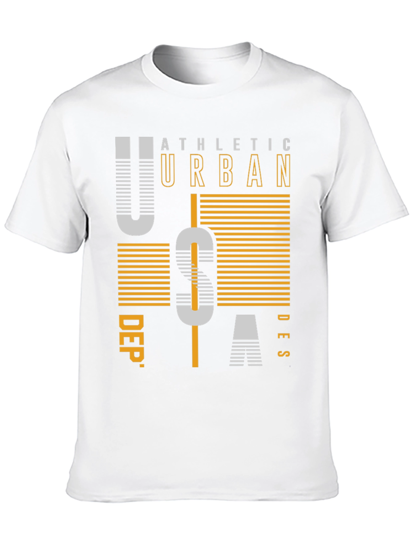 Black Athletic Urban USA Dept. T-Shirt view 10