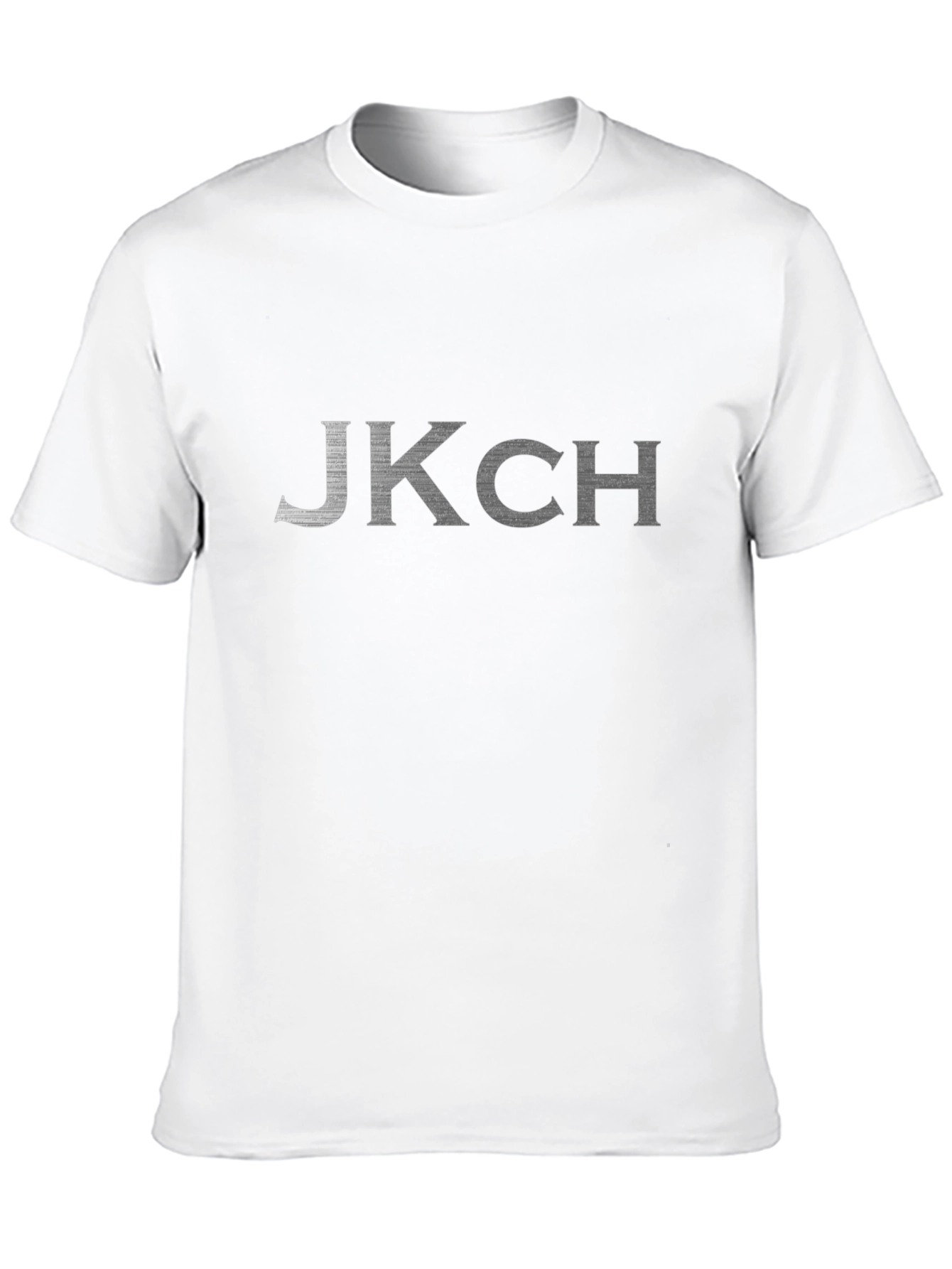 Black JKCH Men's Black Short Sleeve Crew Neck T-Shirt view 10