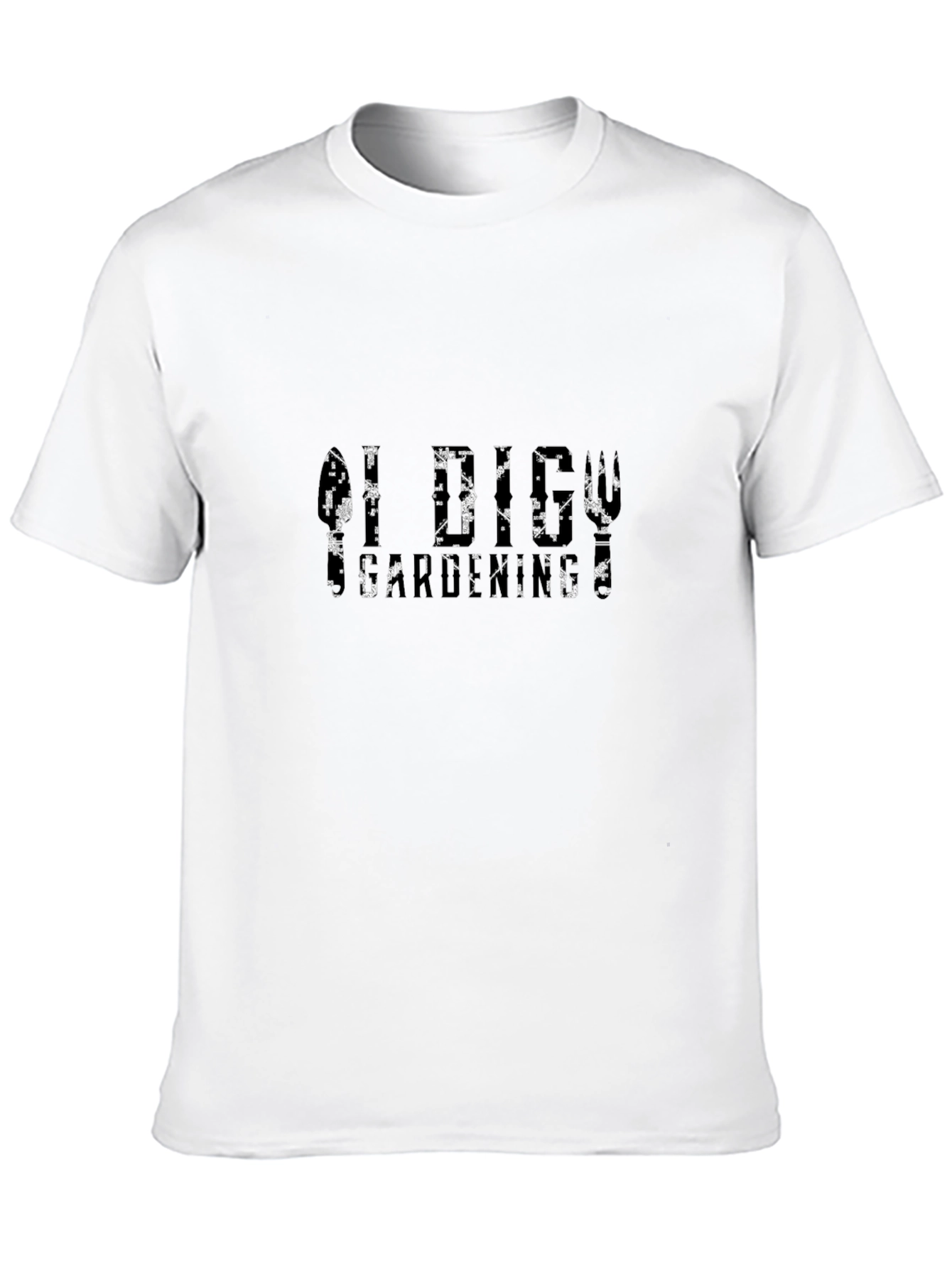 Black Black 'Ol' Dirty Gardening' T-Shirt view 10