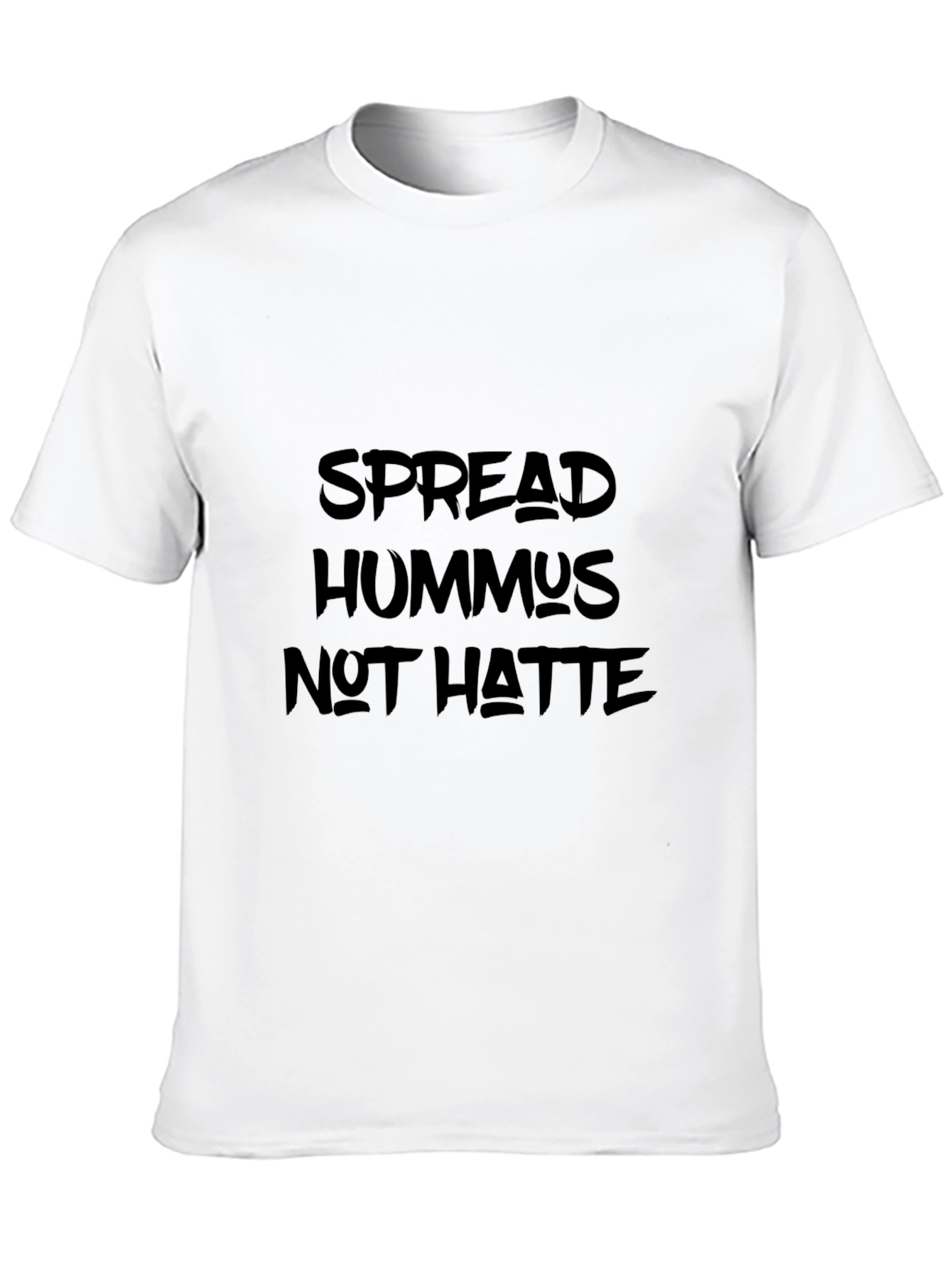 Black Spread Hummus Not Hatte T-Shirt view 10