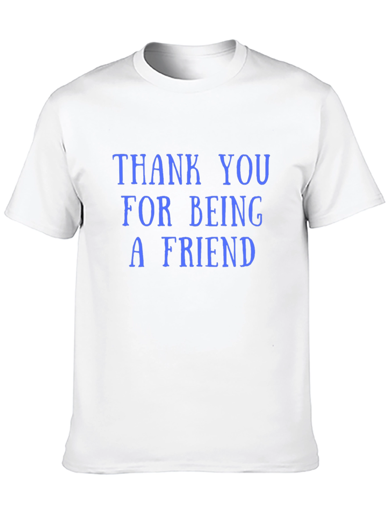 Black Thank You For Being A Friend Black Tee view 10