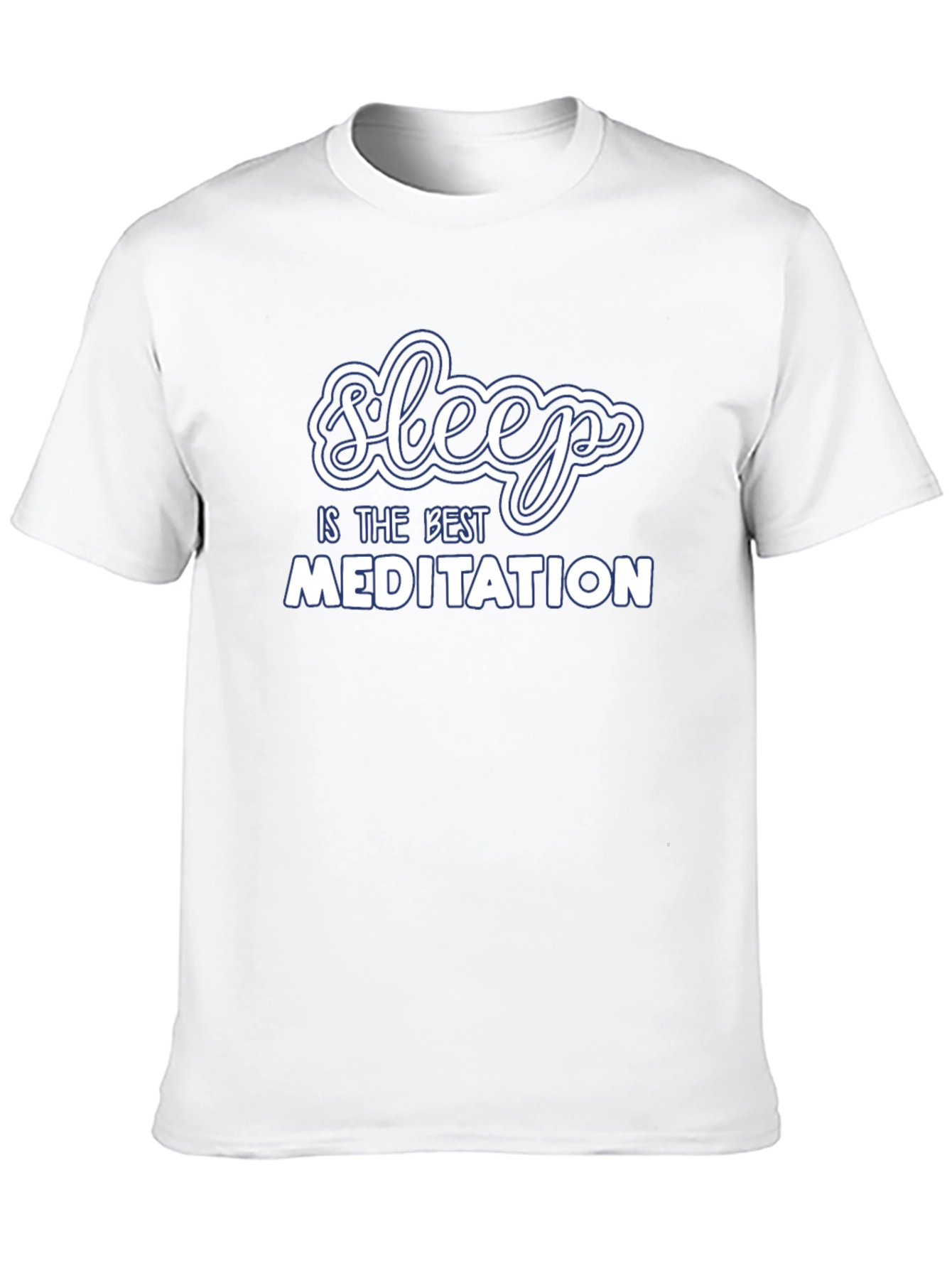 Black Sleep is the Best Meditation Graphic T-Shirt view 10