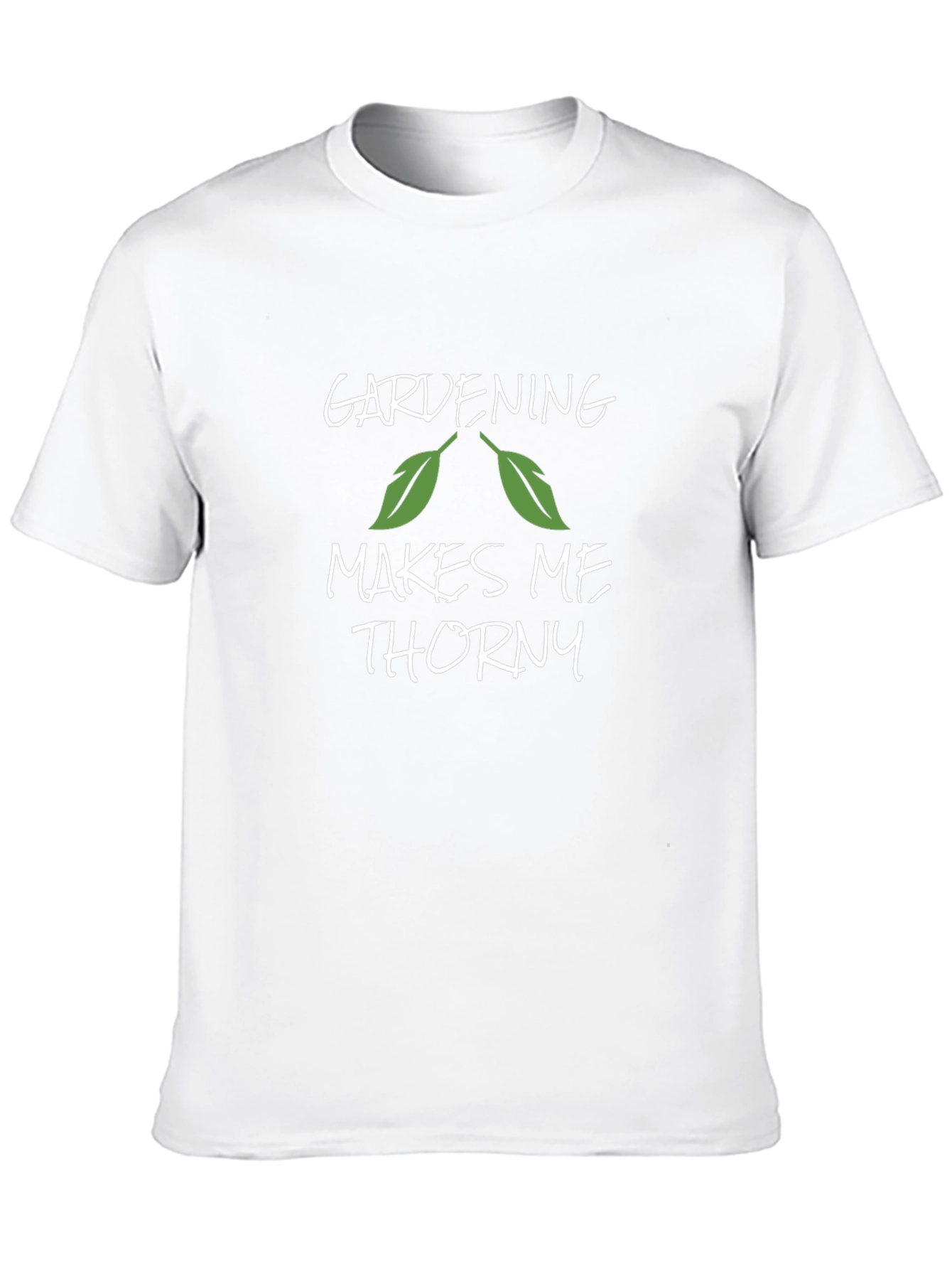 Black Gardening Makes Me Thorny T-Shirt view 10