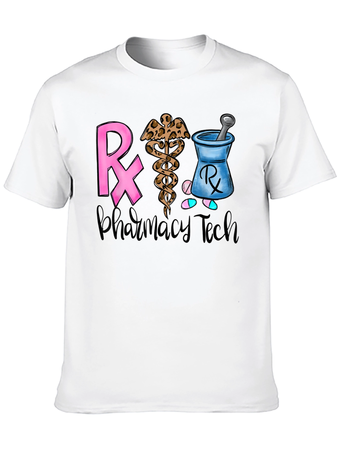 Black Pharmacy Tech T-Shirt view 10