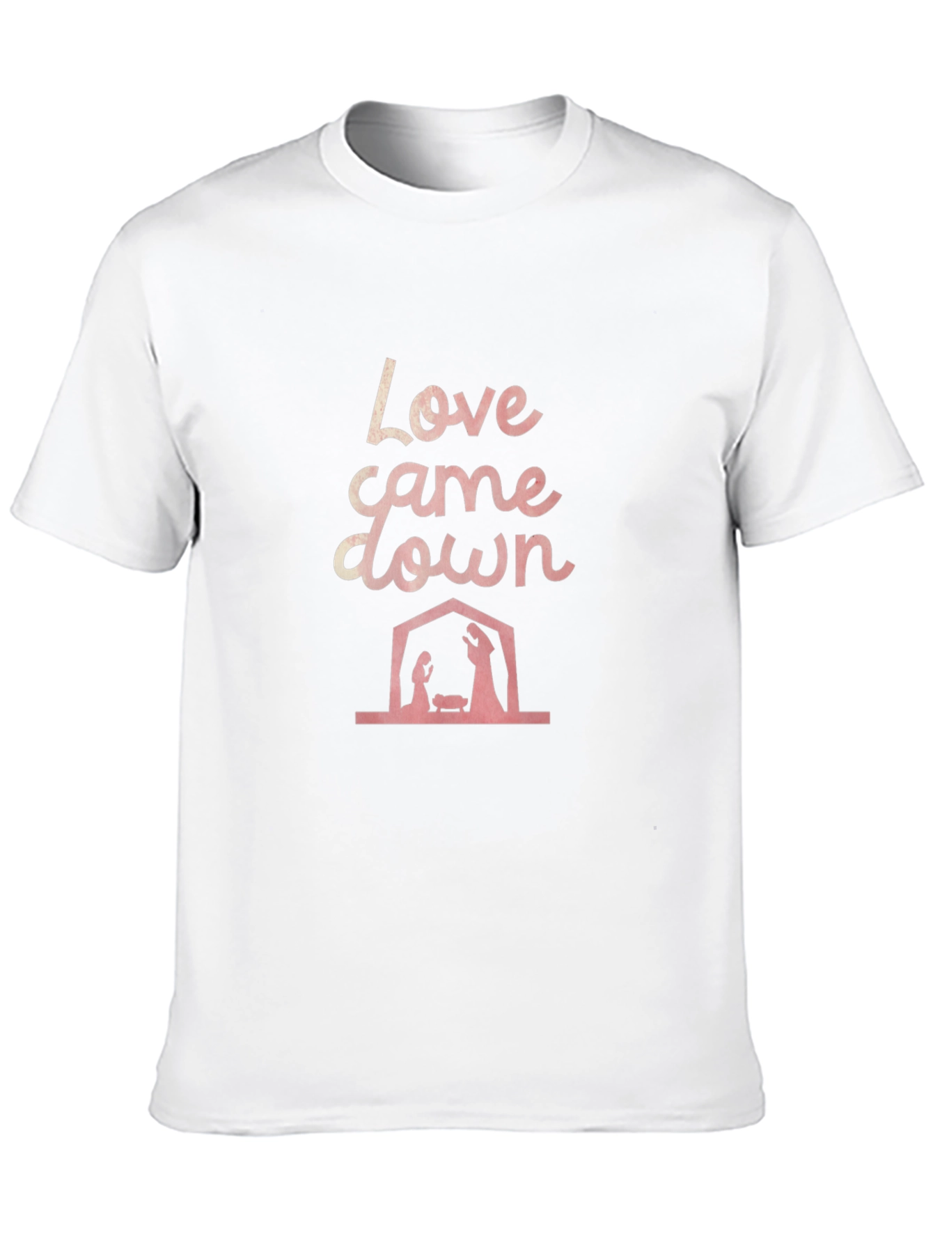 Black Love Came Down Nativity T-Shirt view 10