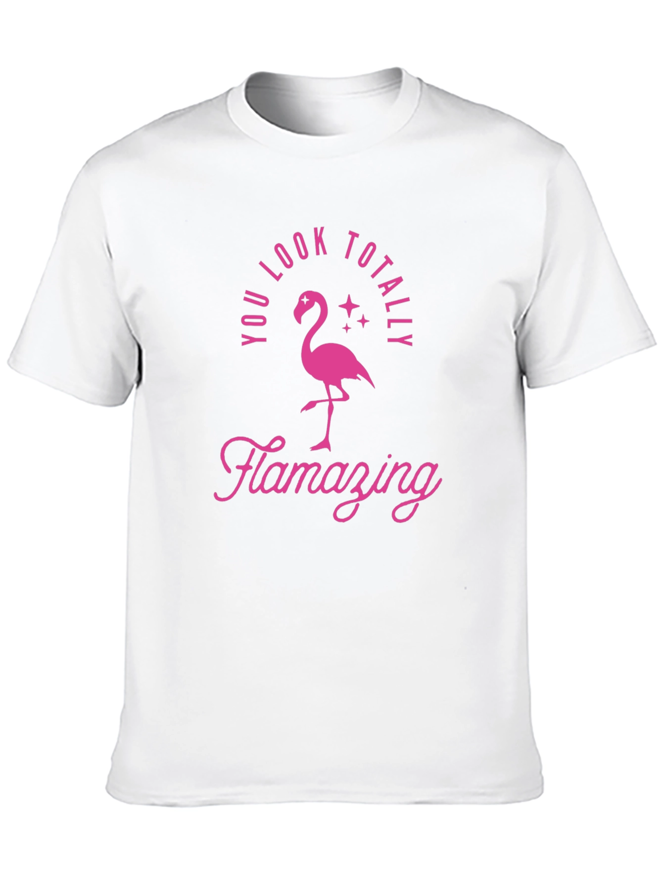 Black Flamazing Flamingo Graphic Tee - You Look Totally... view 10