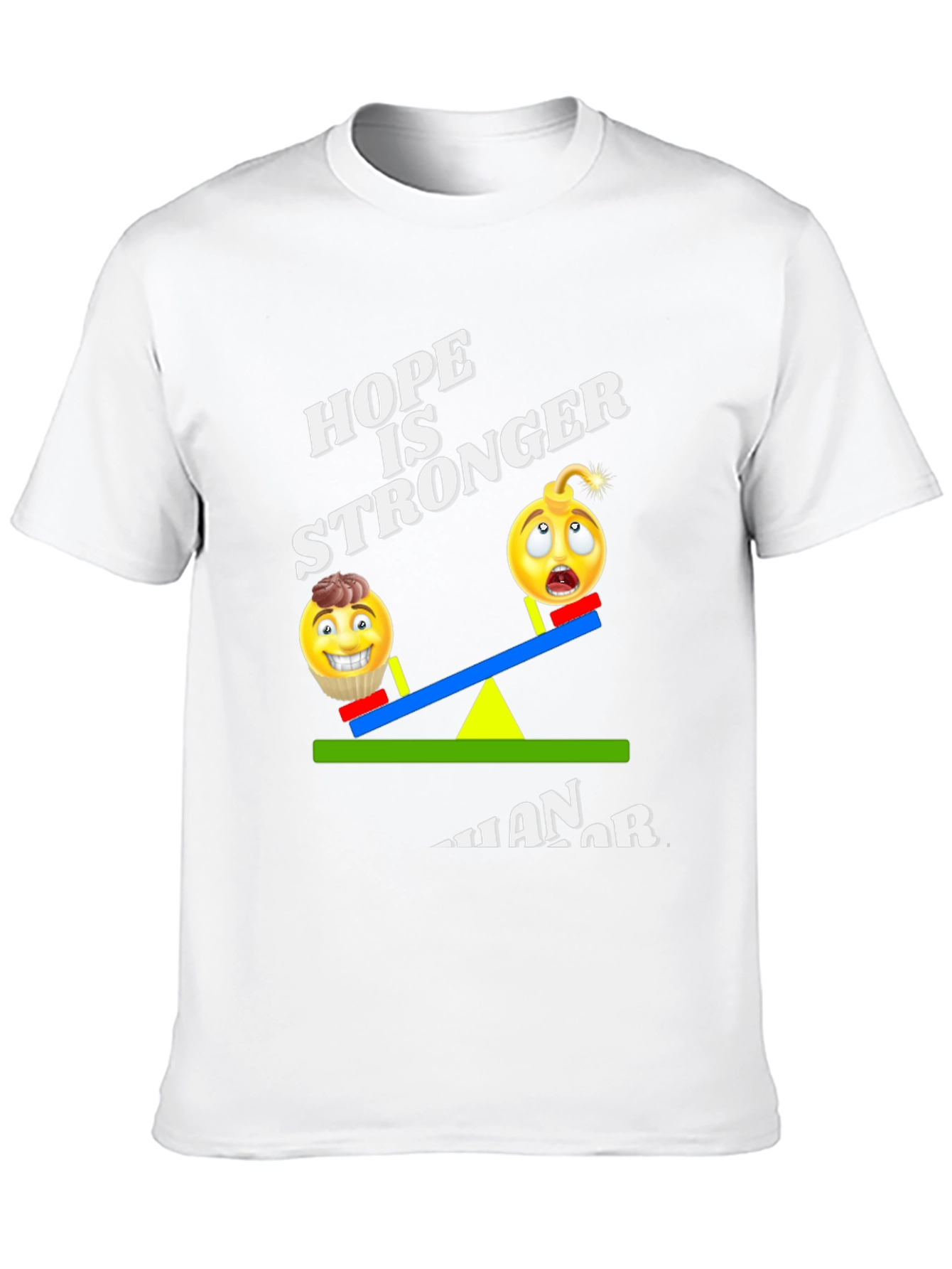 Black Hope is Stronger Than Terror T-Shirt view 10