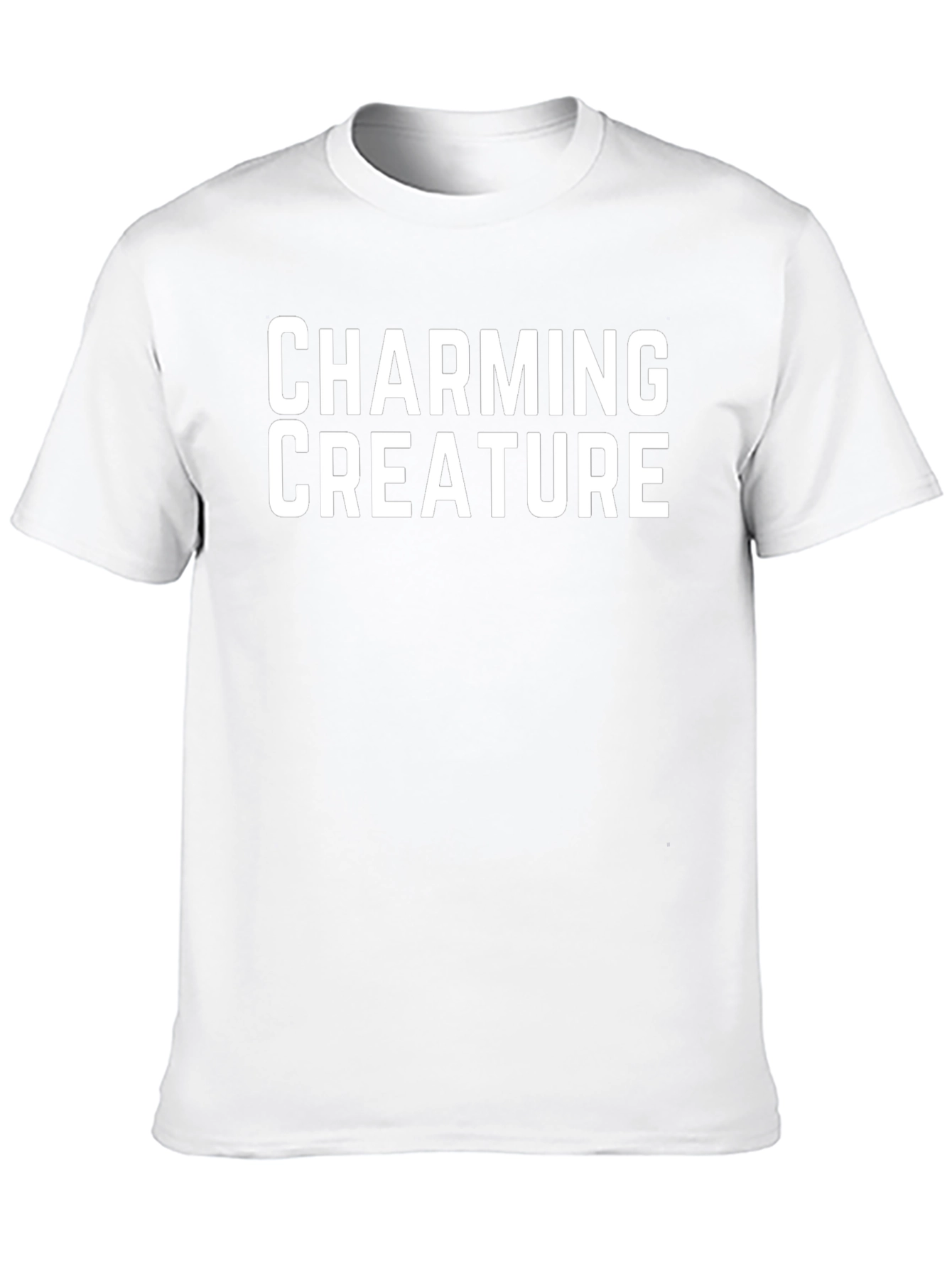 Black Charming Creature Graphic T-Shirt - Black view 10