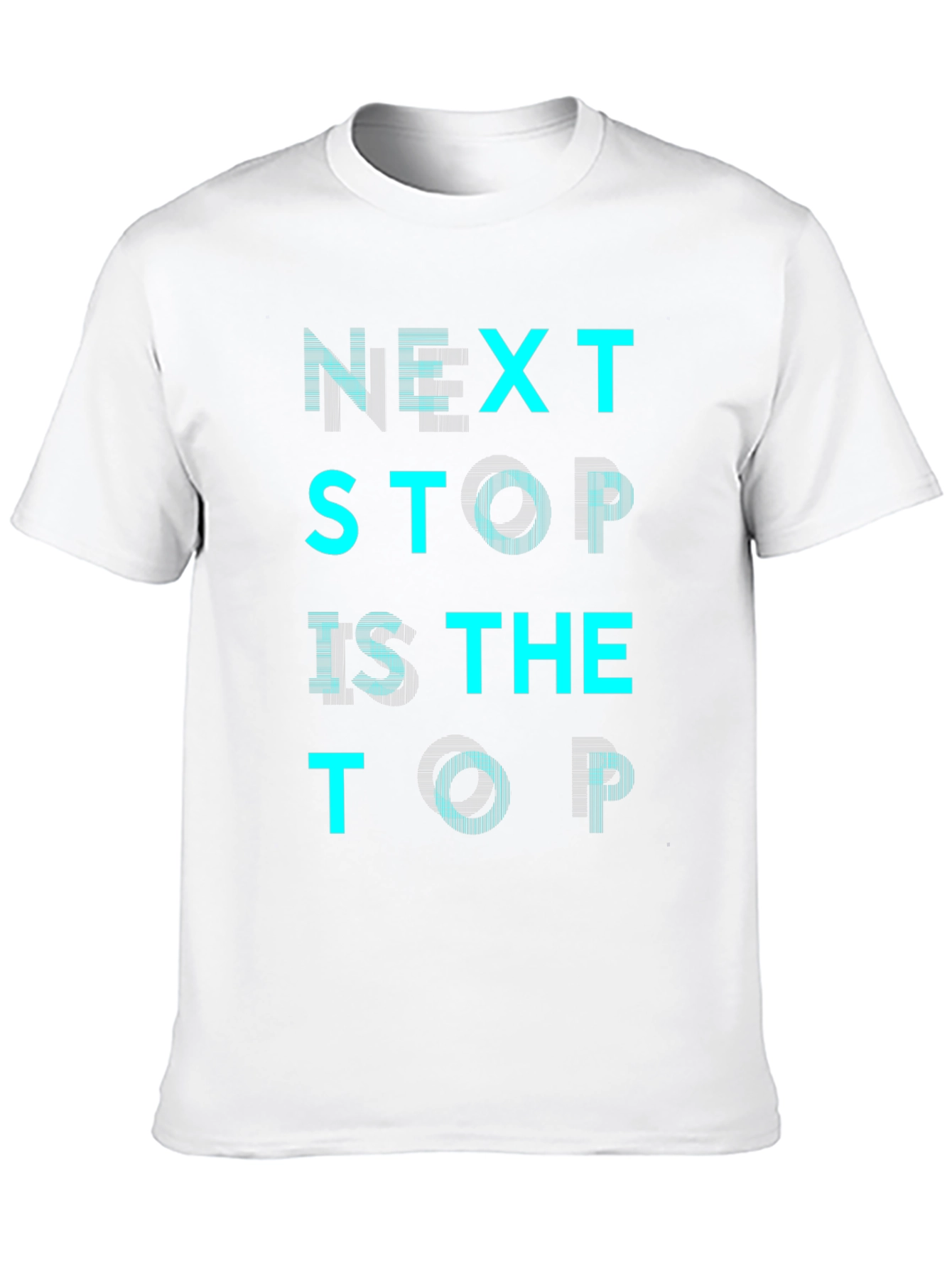 Black Next Stop is the Top Graphic T-Shirt view 10