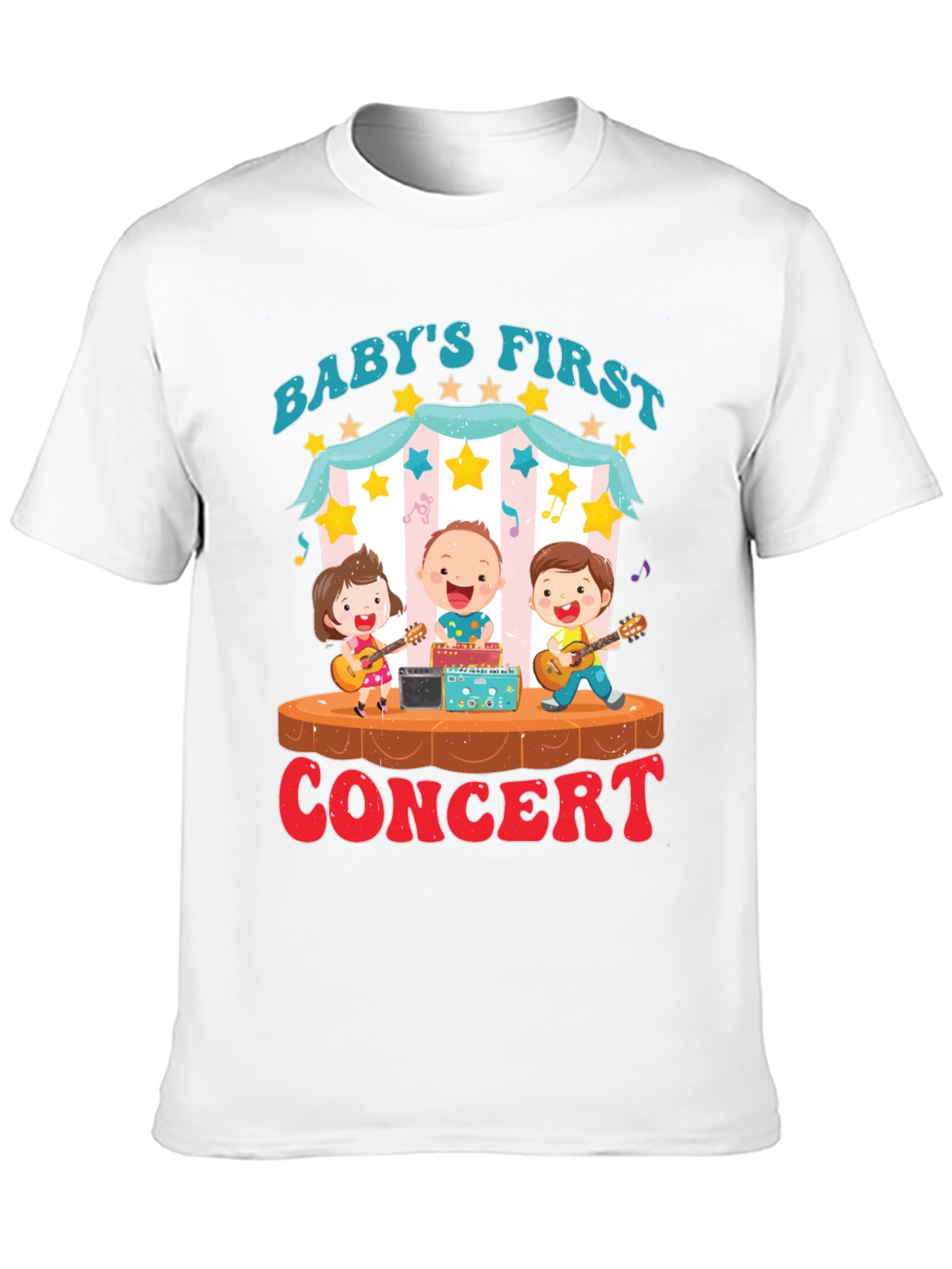 Black Baby's First Concert Graphic Tee view 10