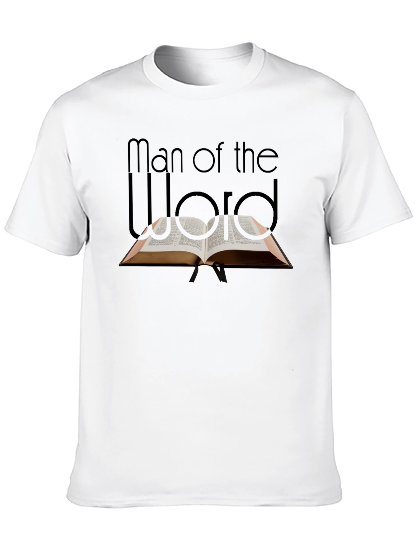 Black Man of the Word T-Shirt - Christian Apparel view 10