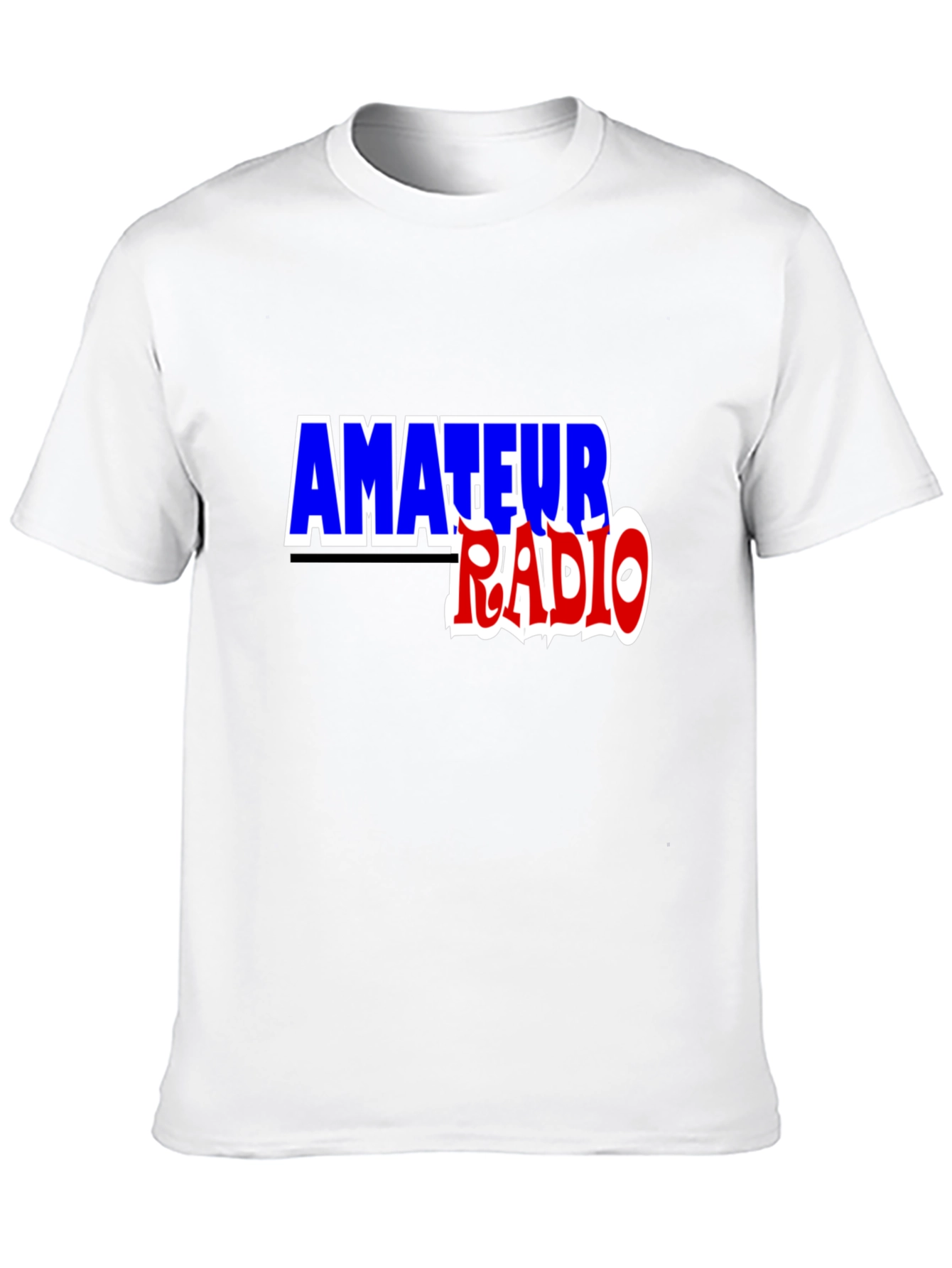 Black Amateur Radio T-Shirt - Black Ham Radio Tee view 10