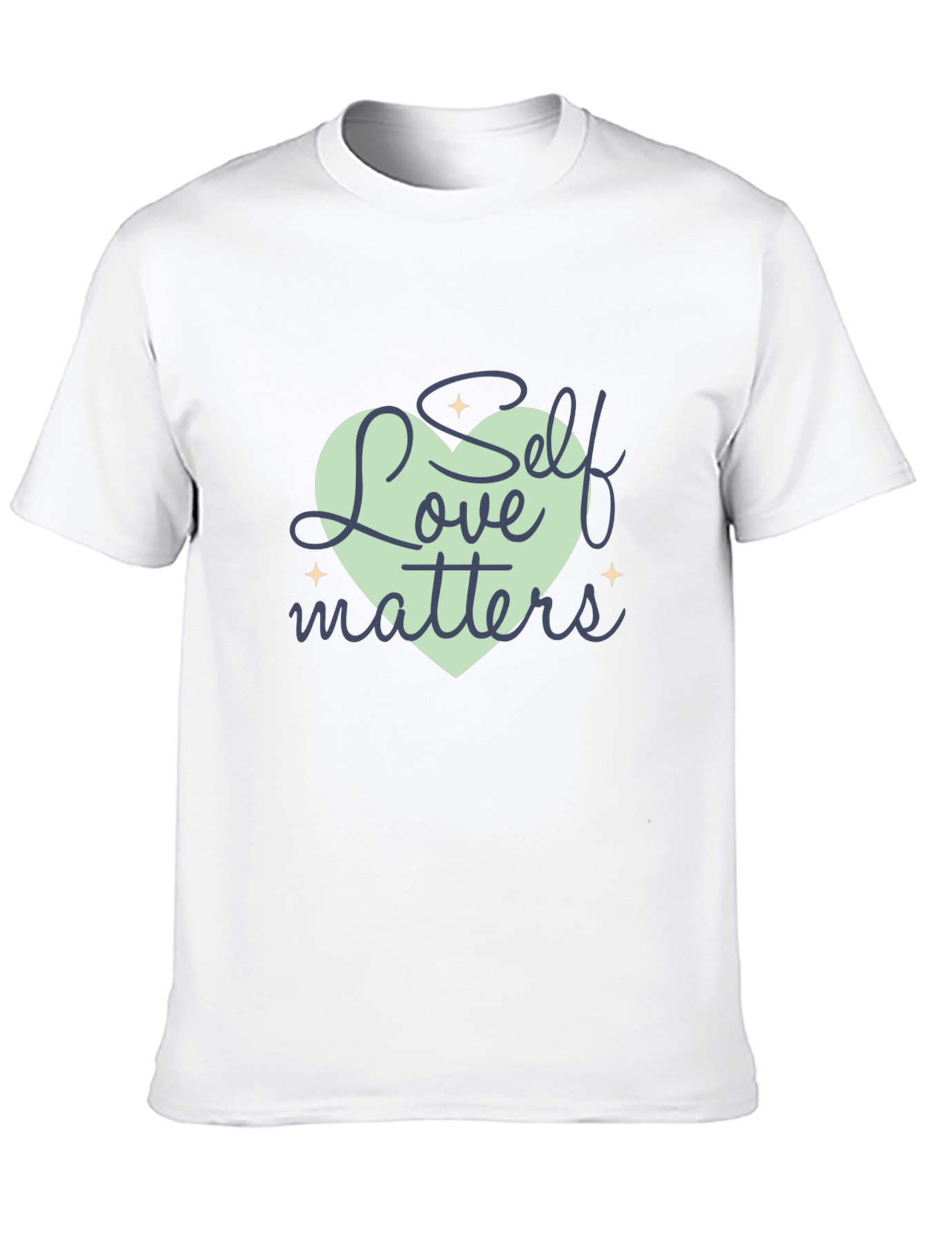 Black Self Love Matters Graphic Tee - Stylish Unisex T-Shirt view 10