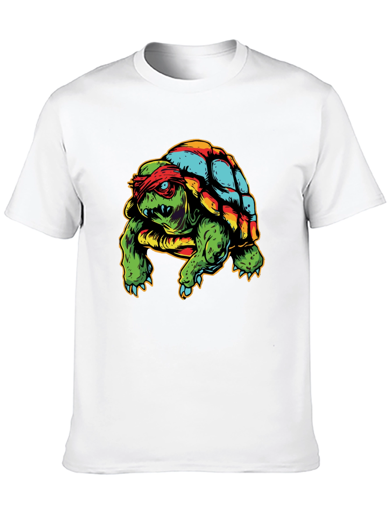 Black Ninja Turtle Graphic T-Shirt - Unique Design! view 10