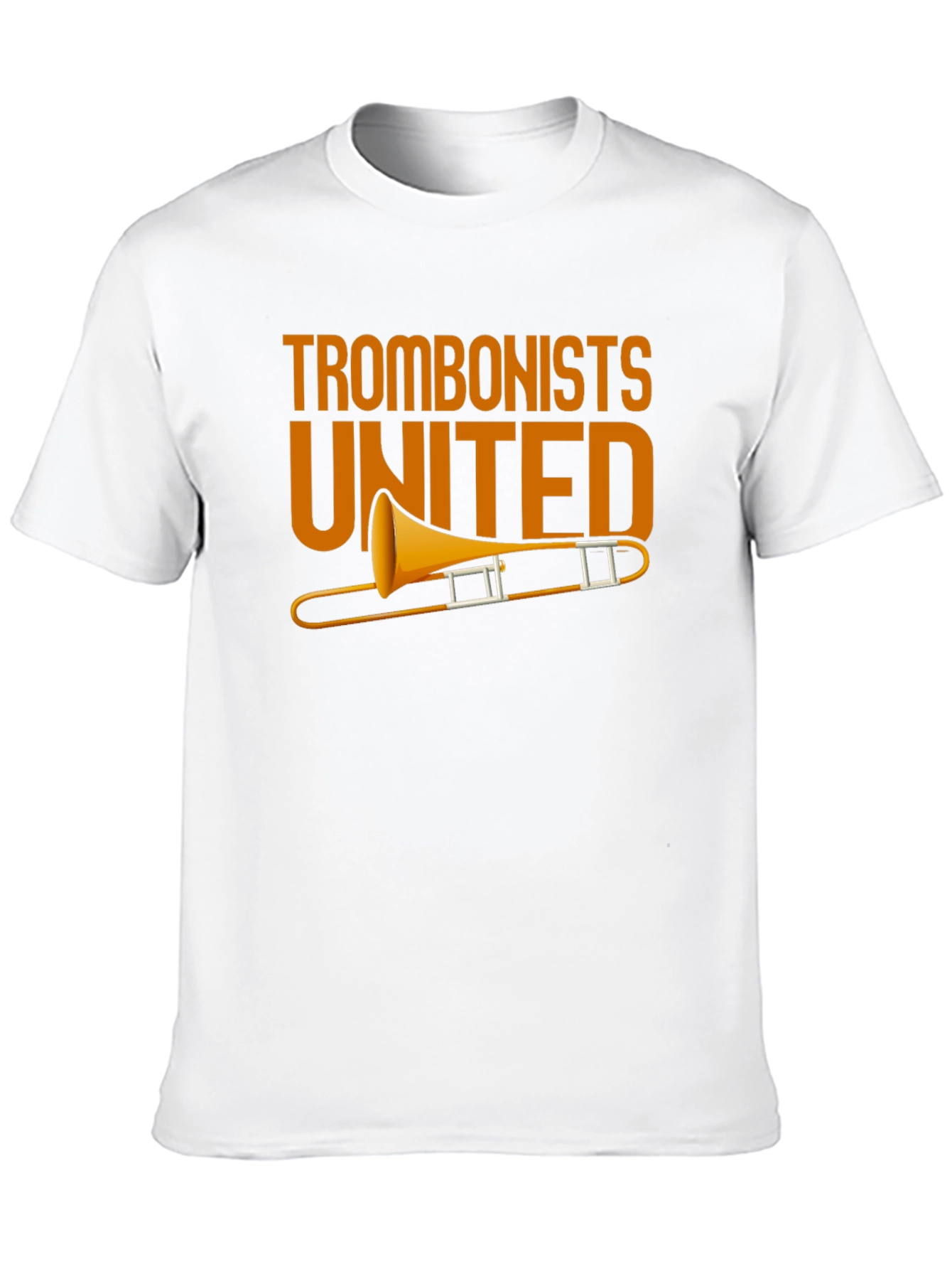 Black Trombonists United Graphic T-Shirt - Music Lover Tee view 10