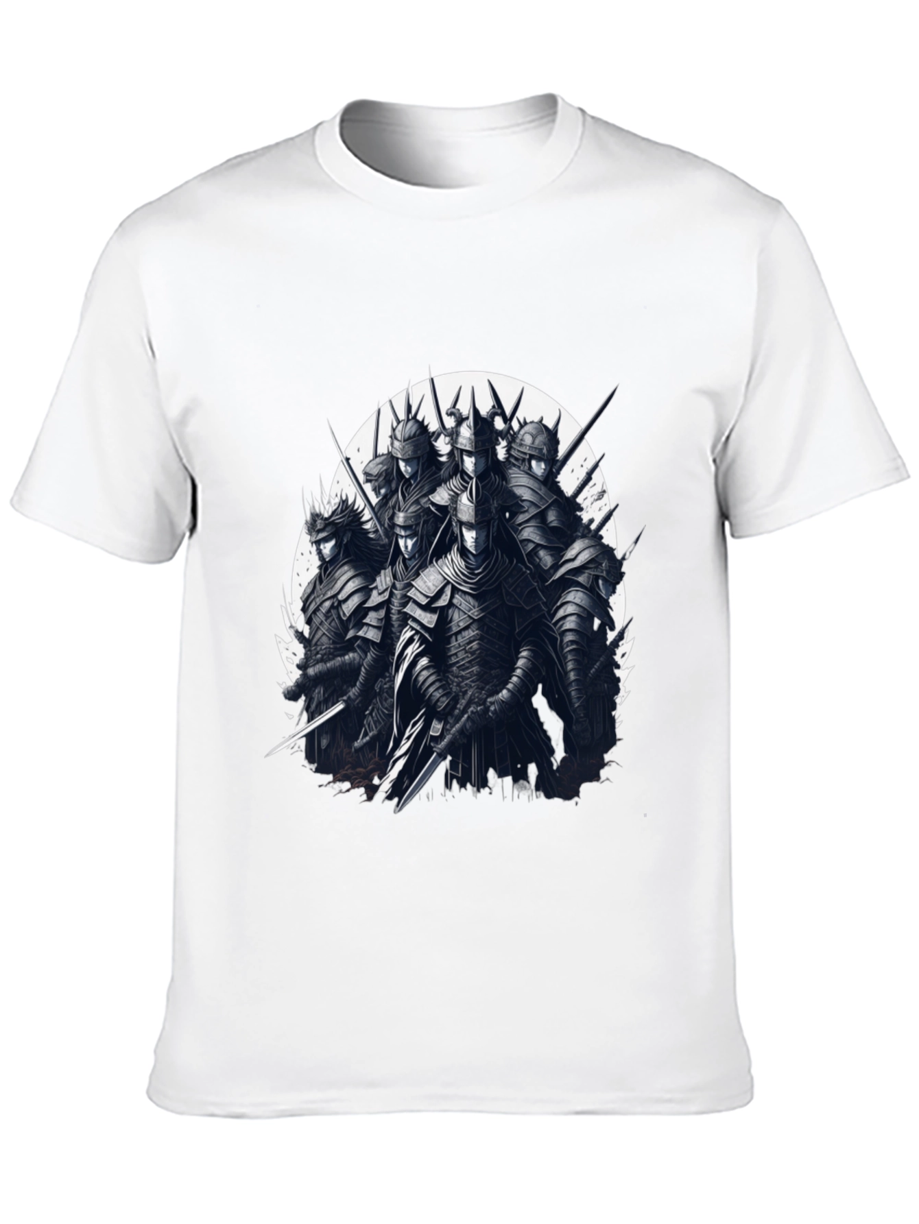 Black Warrior Knights Graphic T-Shirt view 10