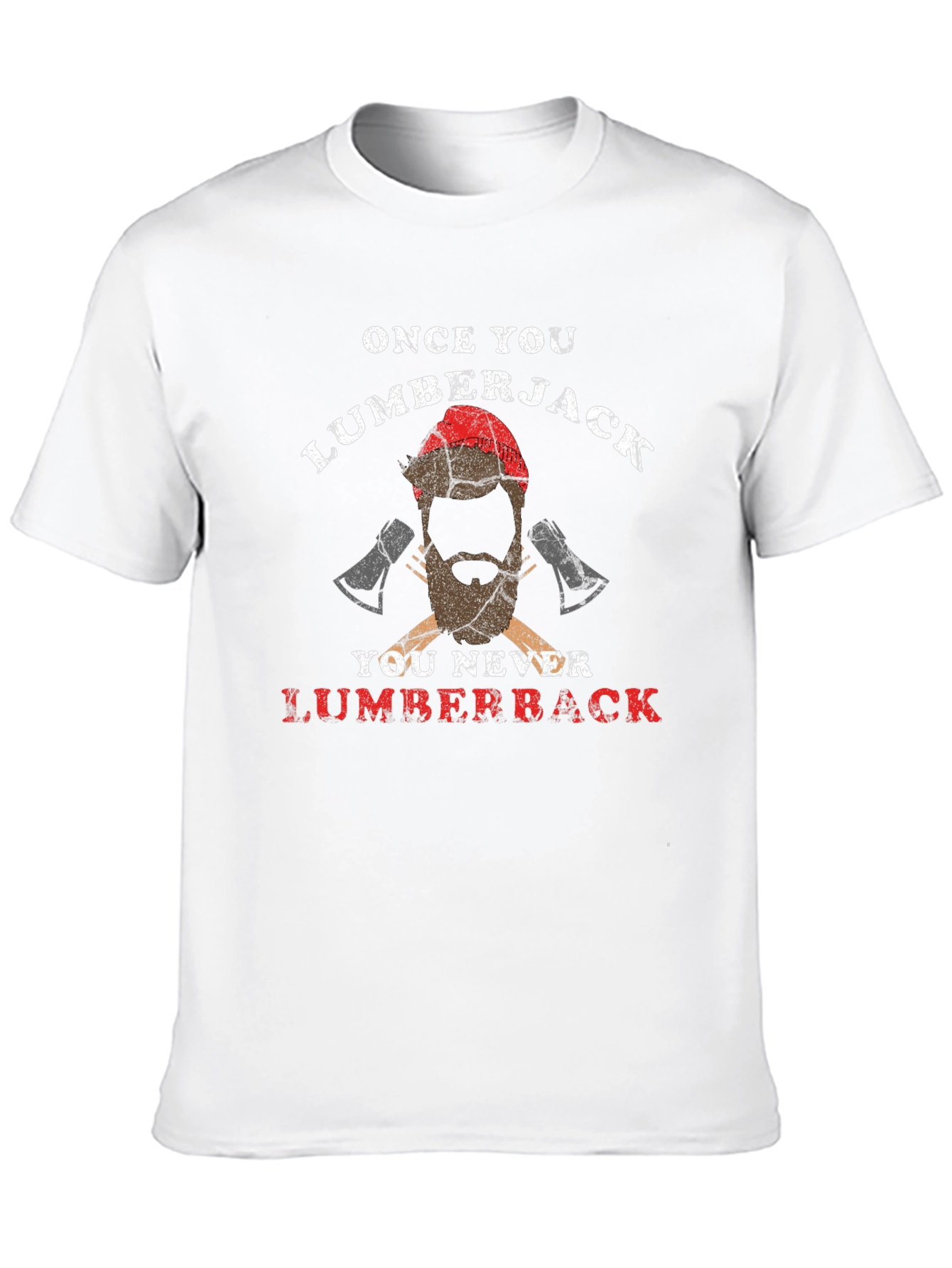 Black Lumberjack T-Shirt - Once You Lumberjack view 10