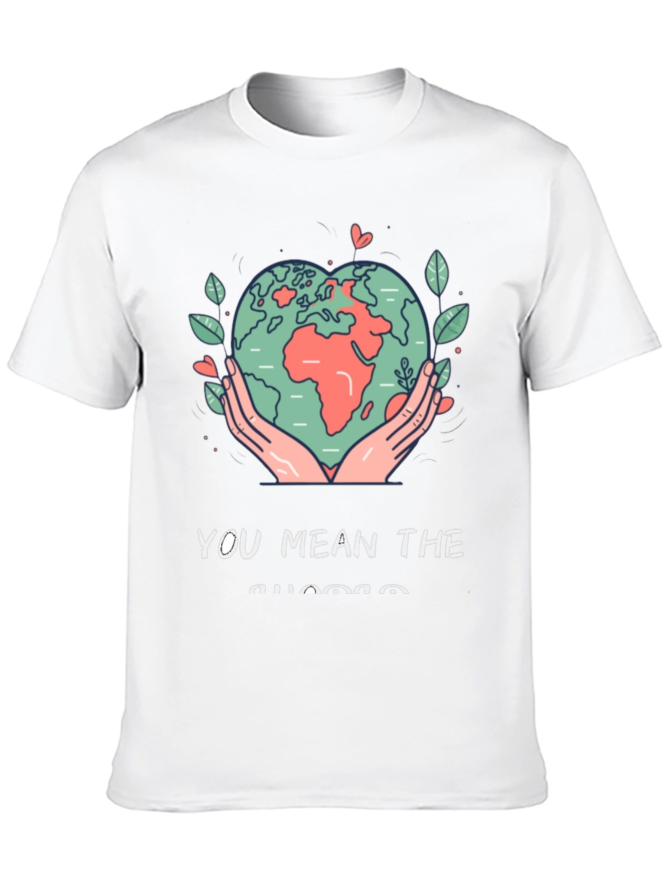 Black Earth Heart Graphic Tee - You Mean the World view 10