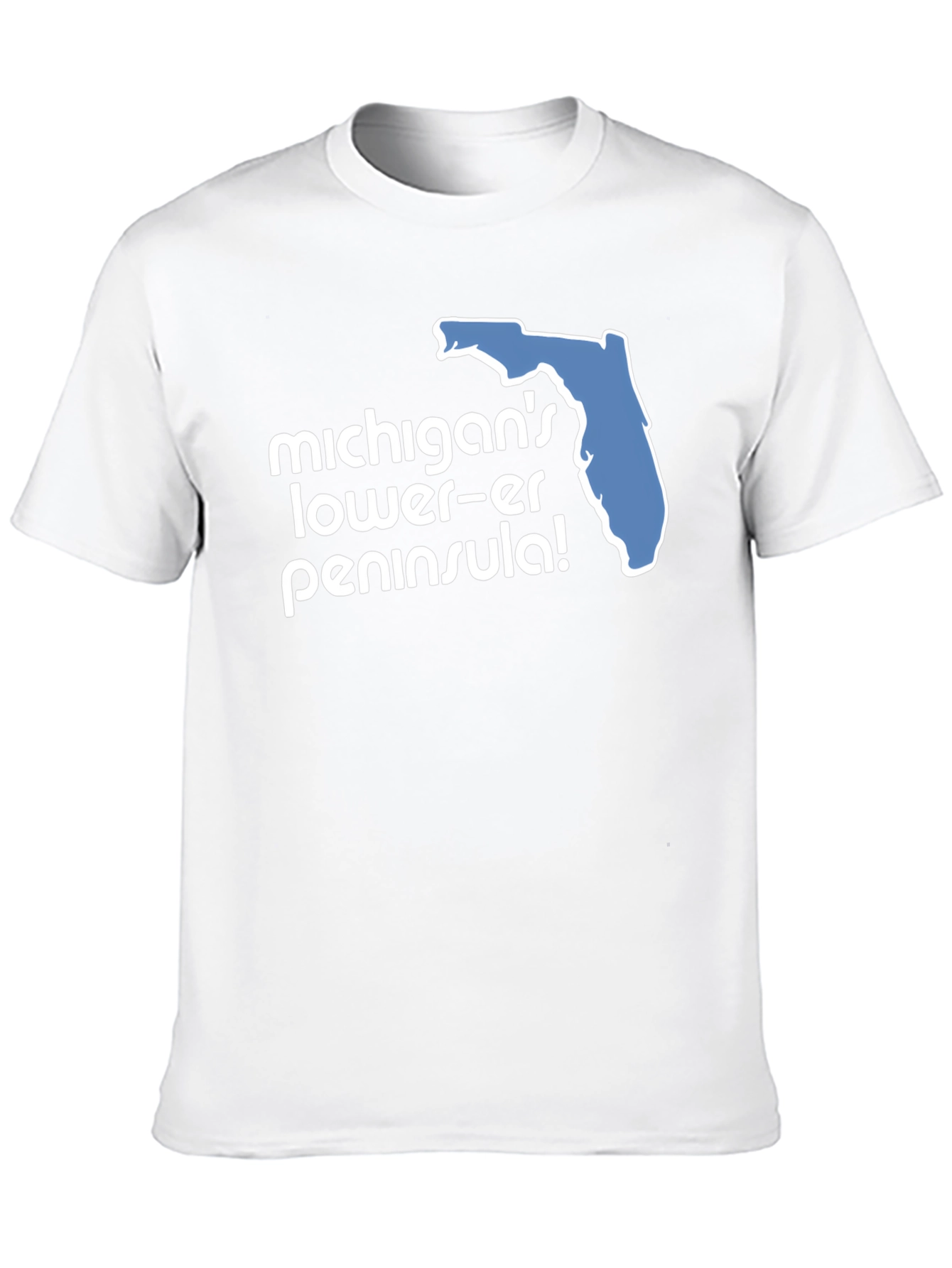Michigan's Lower-er Peninsula! Graphic T-Shirt - 10
