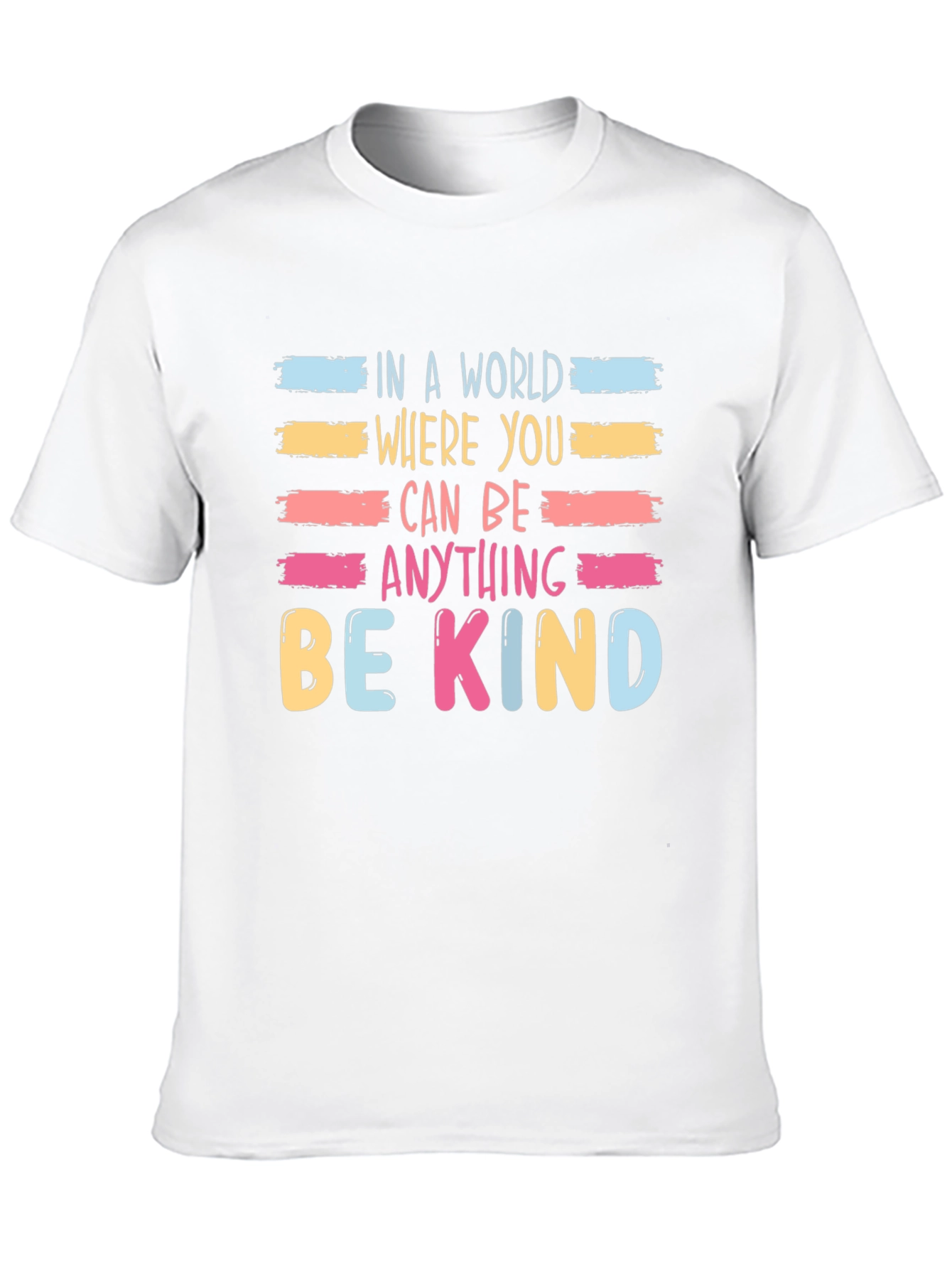Black Be Kind T-Shirt - Trendy Graphic Tee view 10