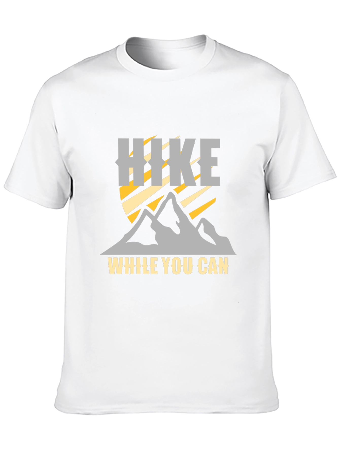 Black Hike While You Can Graphic T-Shirt view 10