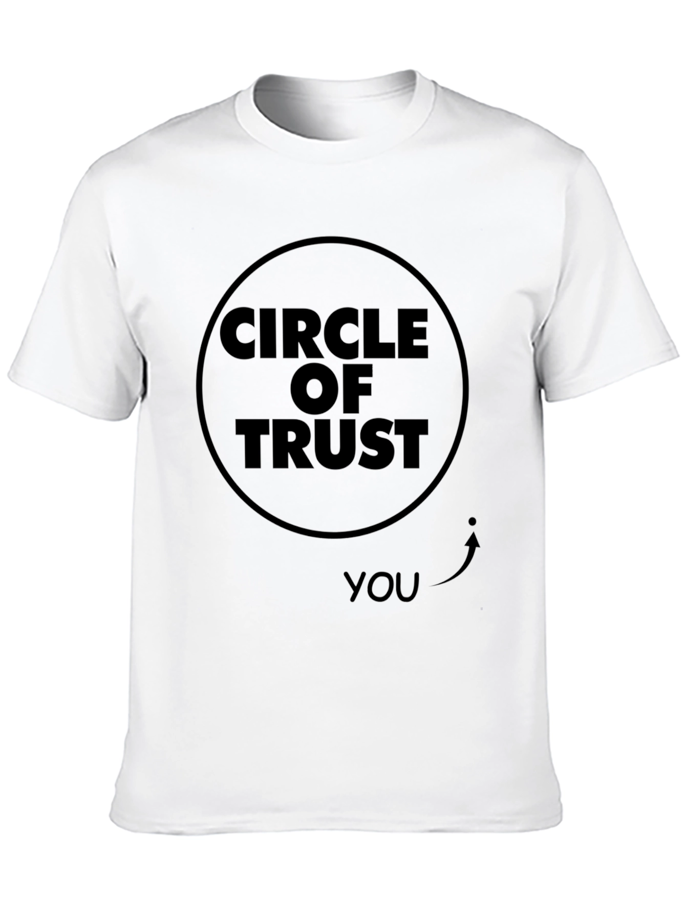 Black Circle of Trust Graphic Tee - The Outsider T-Shirt view 10