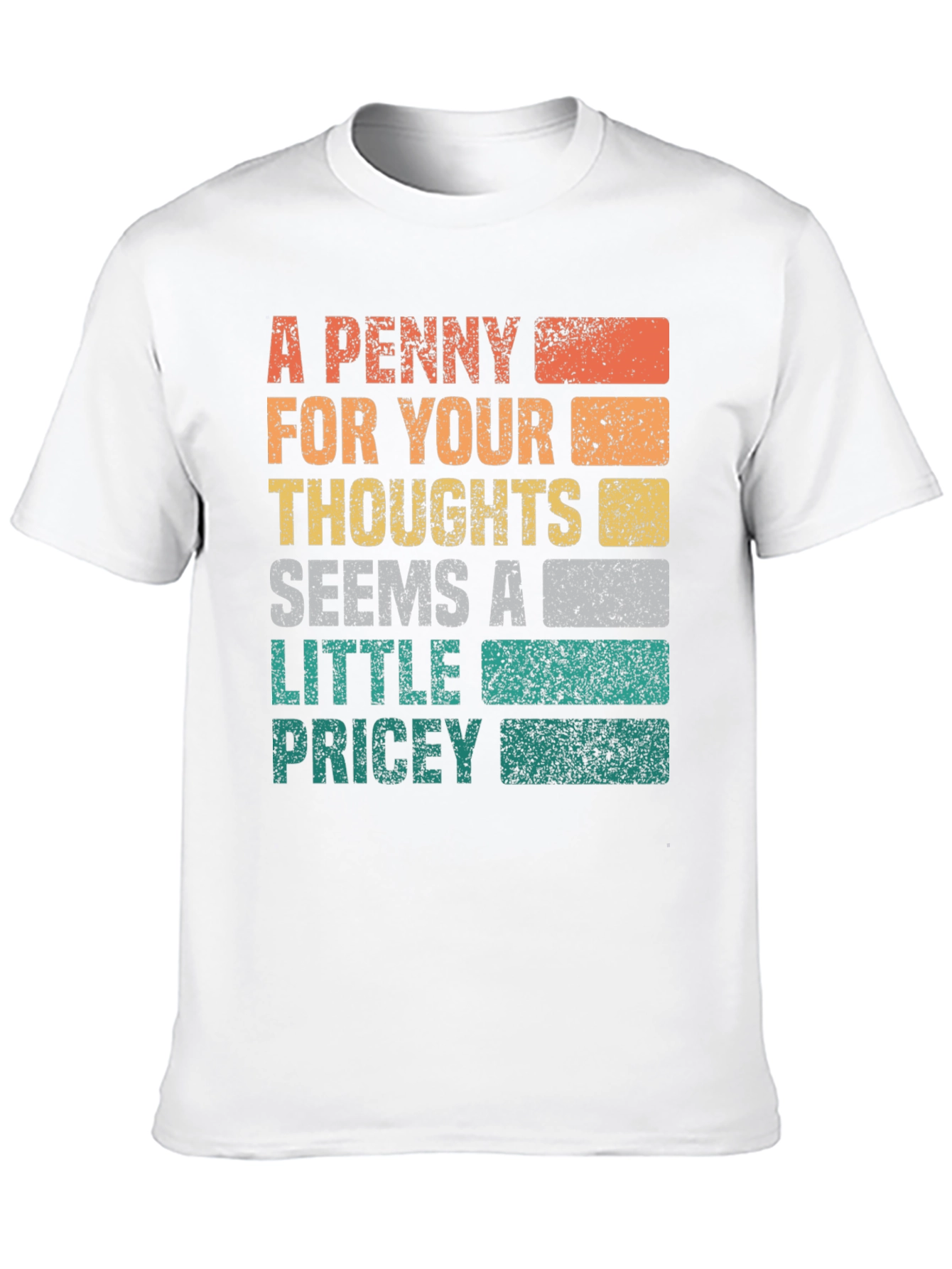 Black A Penny For Your Thoughts Graphic Tee view 10