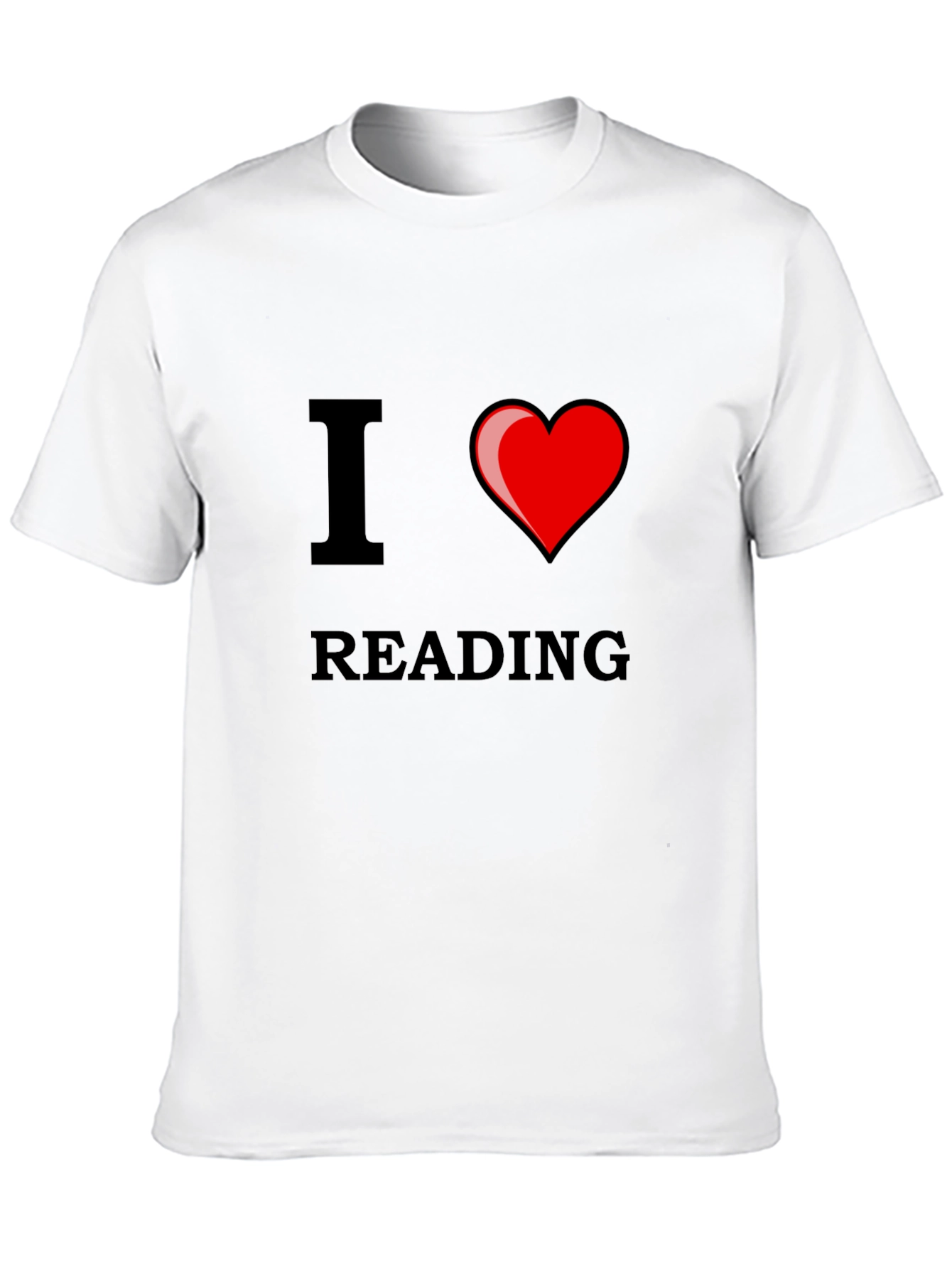 Black I Love Reading T-Shirt view 10