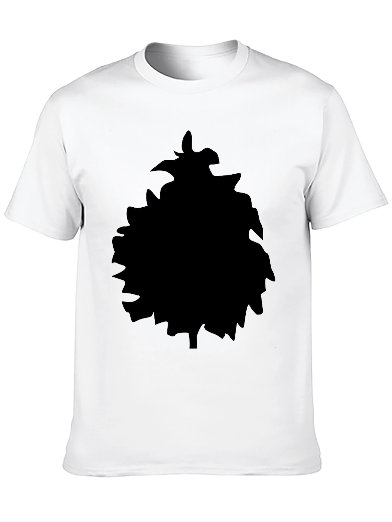 Black Black Silhouette Graphic Tee view 10