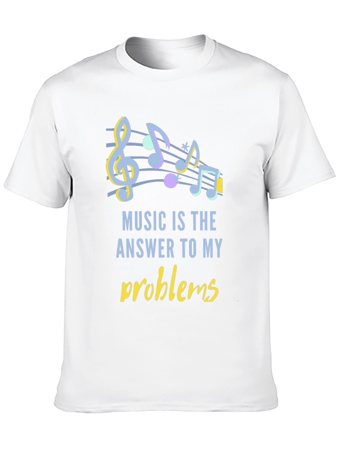Black Music is the Answer T-Shirt view 10