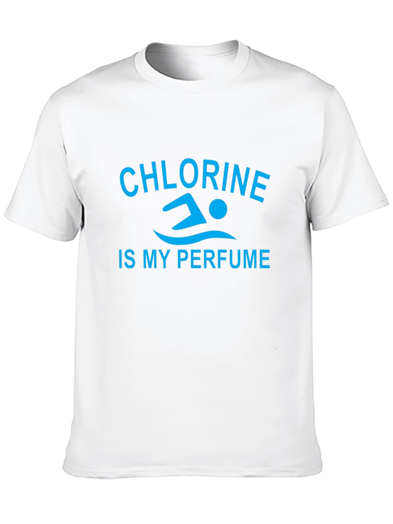 Black Chlorine is My Perfume T-Shirt - Swimmer Gift view 10