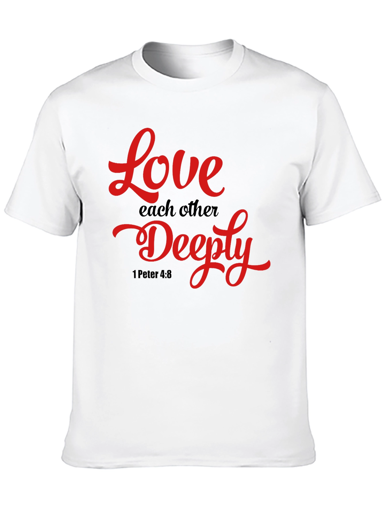 Black Love Each Other Deeply T-Shirt view 10