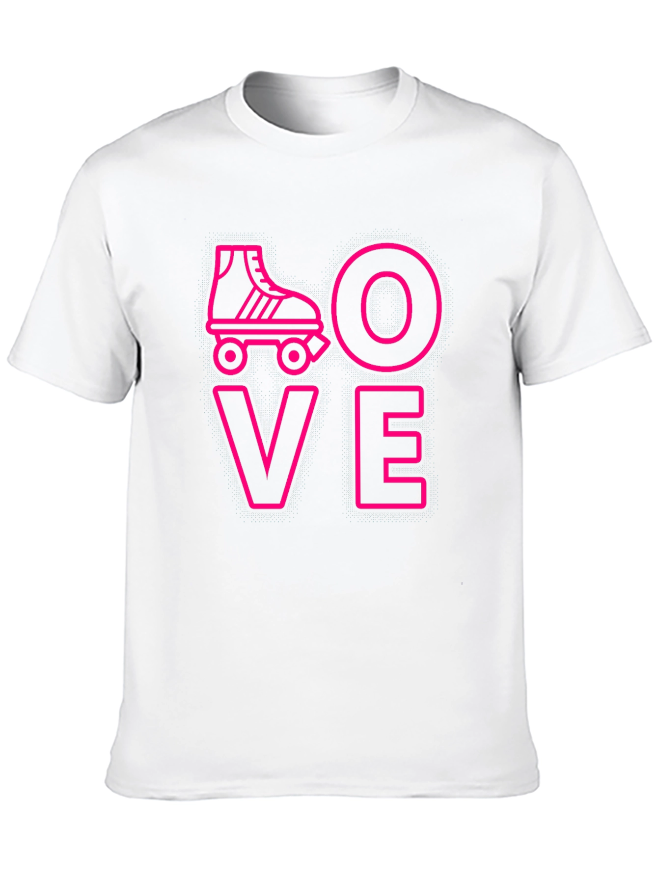 Black Love Roller Skating T-Shirt view 10
