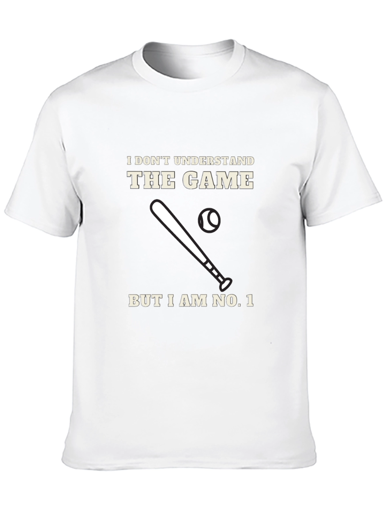 Black Funny Baseball T-Shirt - I Don't Understand The Game view 10