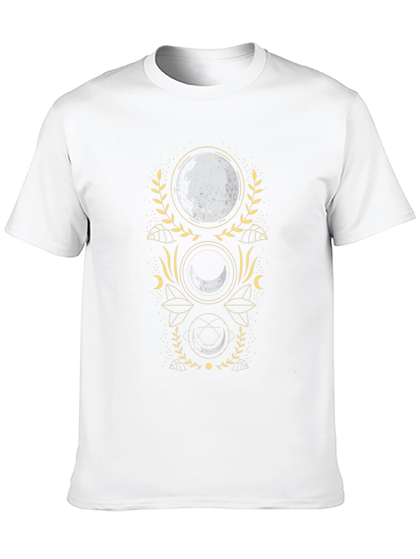 Mystic Moon Phases Black T-Shirt - 10