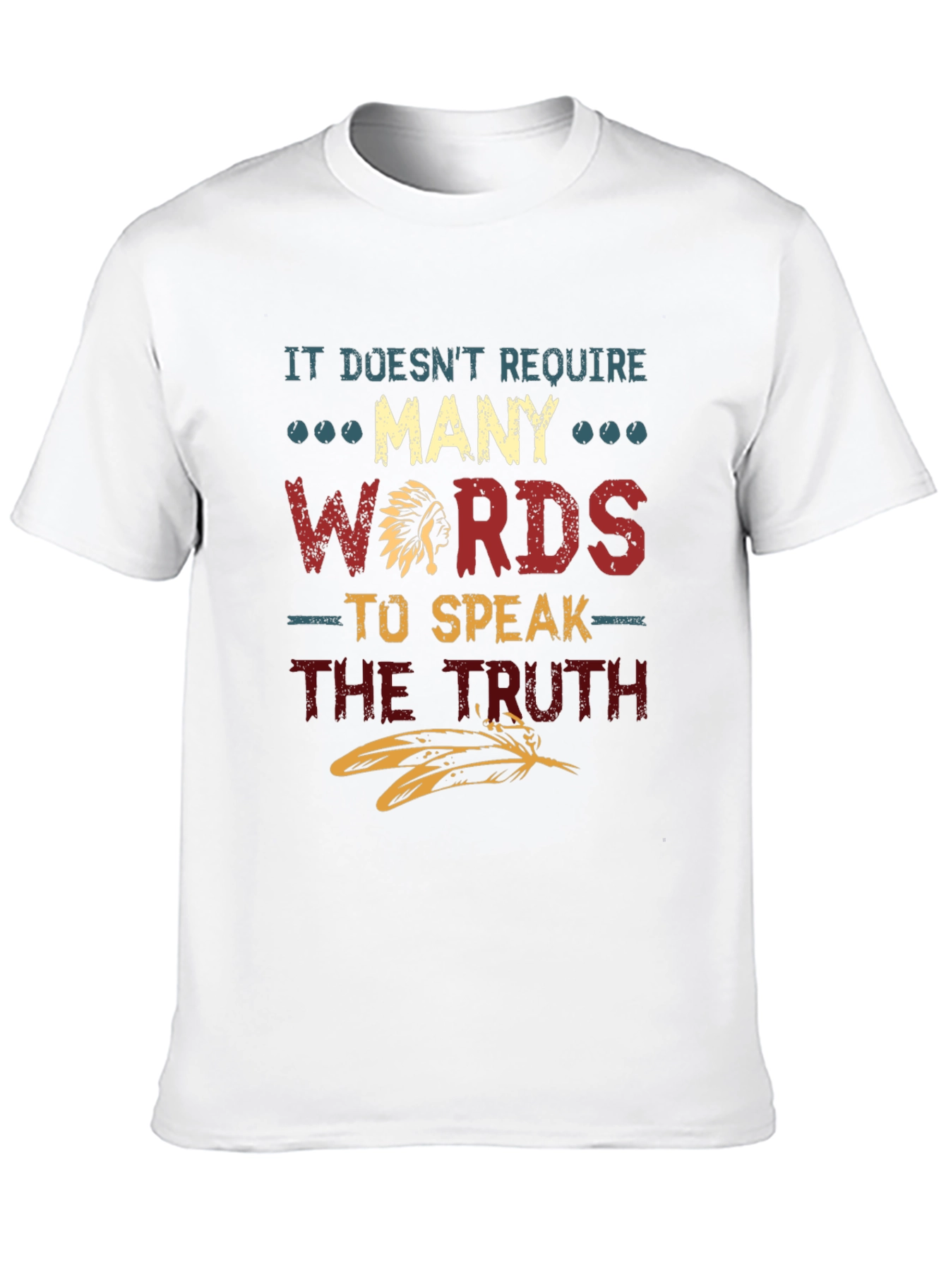 Black Truthful Words Graphic Tee - Stylish Cotton Blend view 10