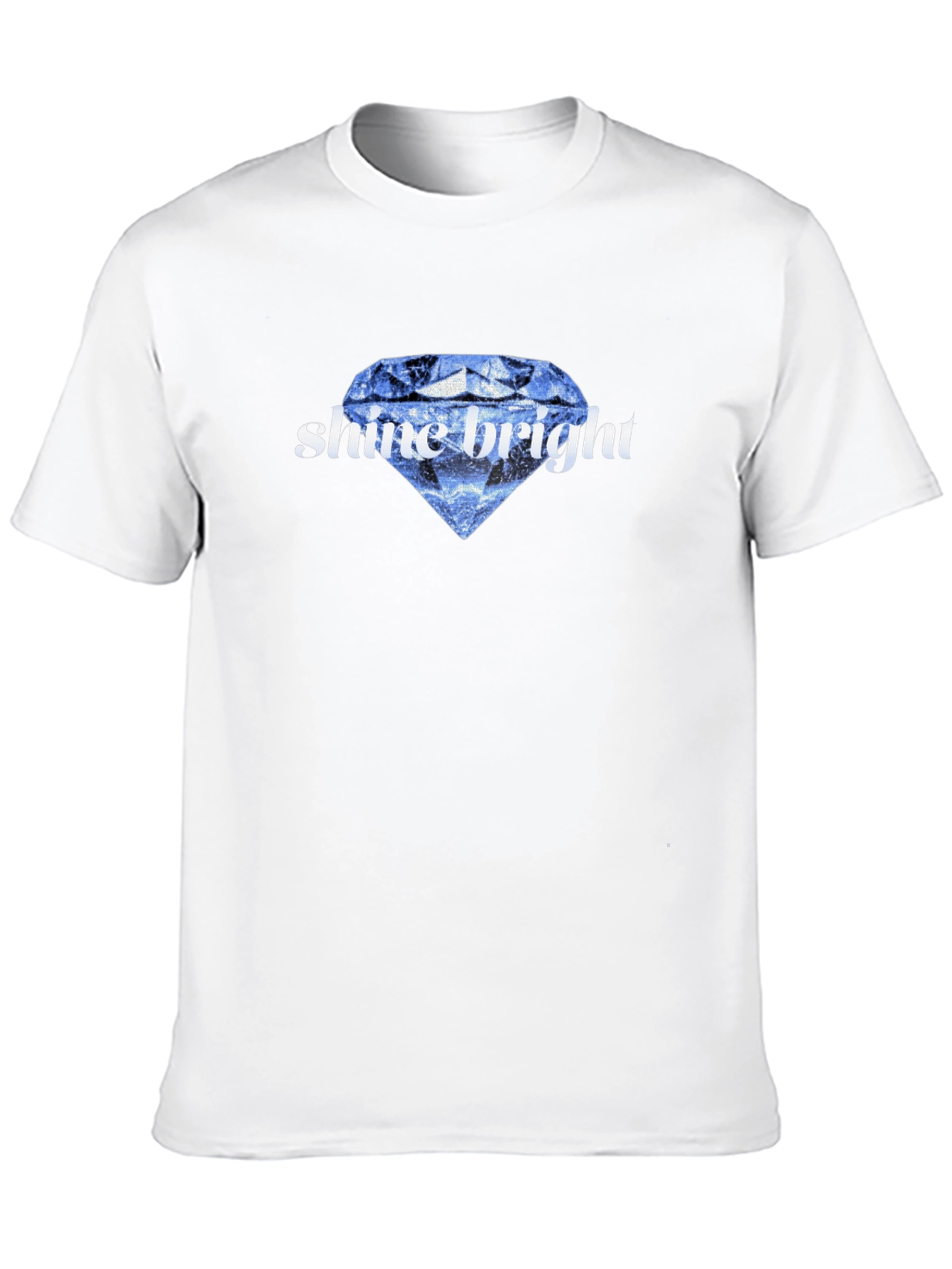 Black Shine Bright Diamond Graphic Tee view 10