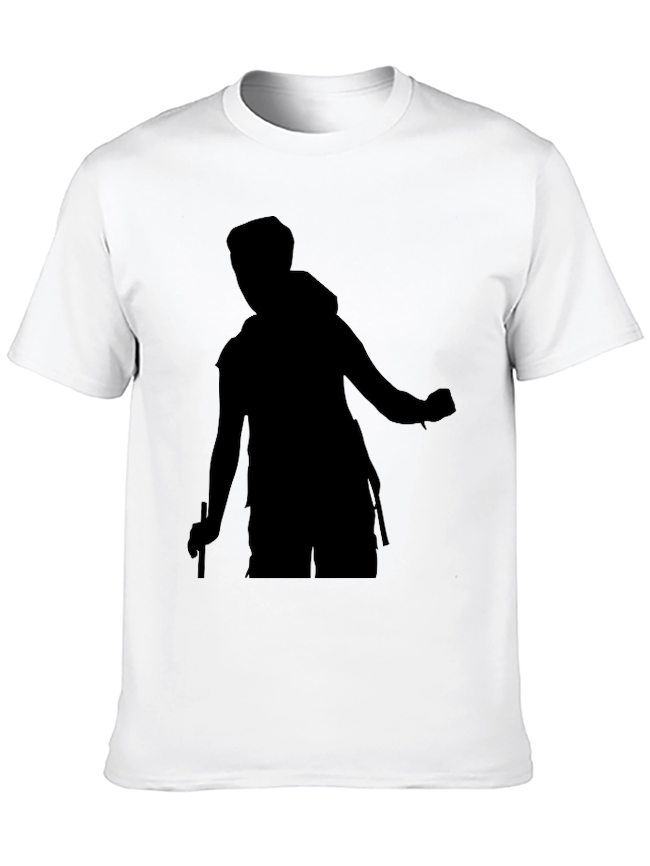 Black Black Silhouette Hiker T-Shirt view 10