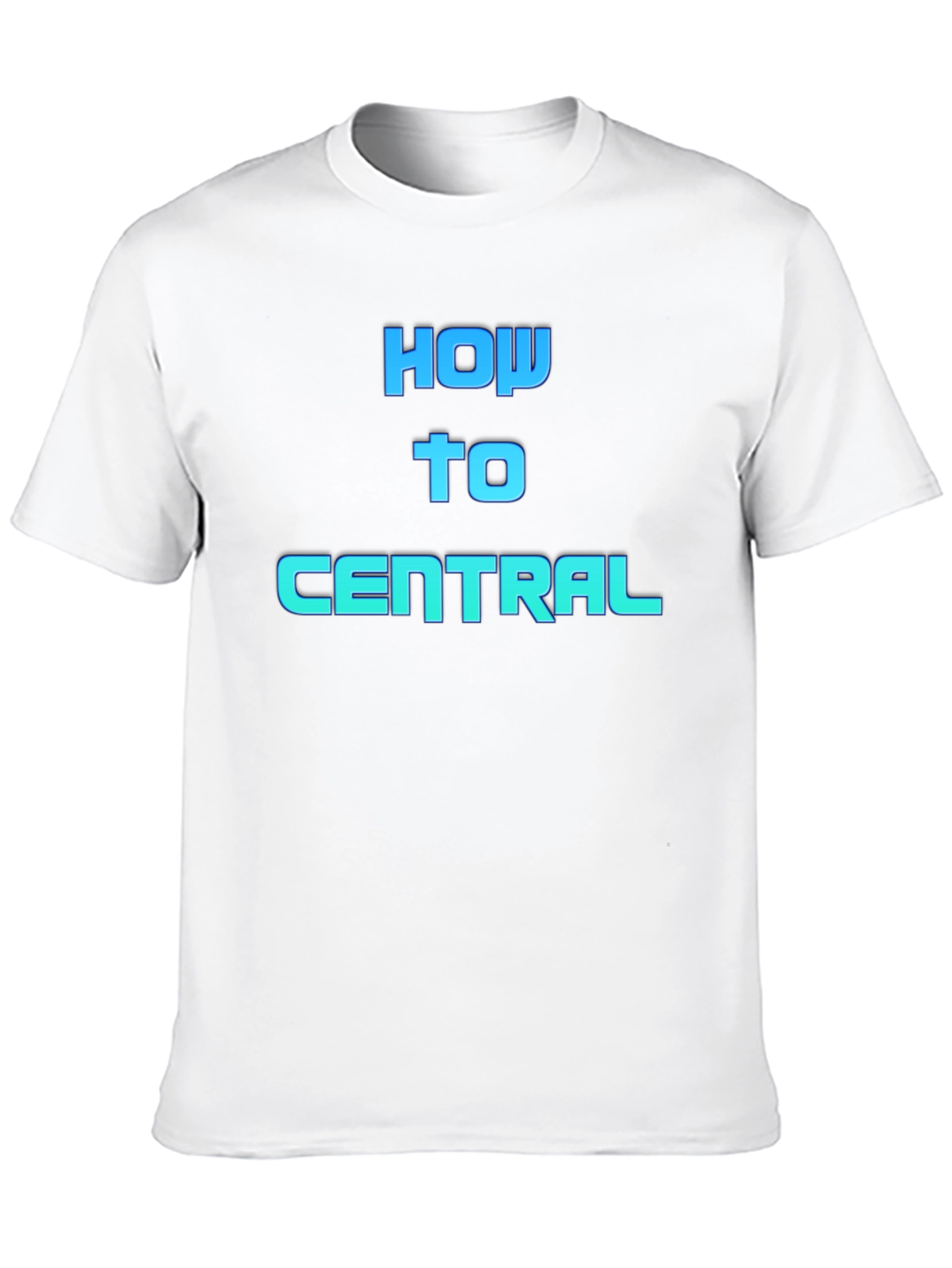 Black How To Central Graphic Tee - Black Cotton Blend view 10