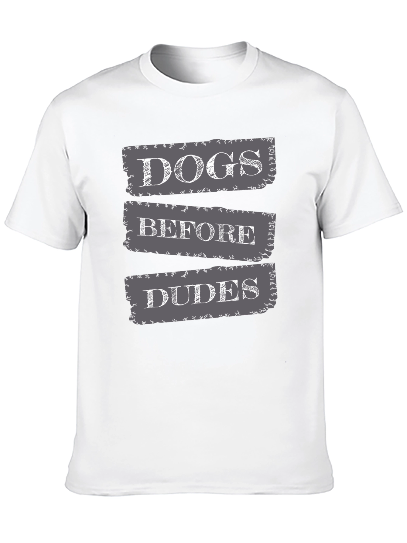 Black Dogs Before Dudes Graphic T-Shirt view 10
