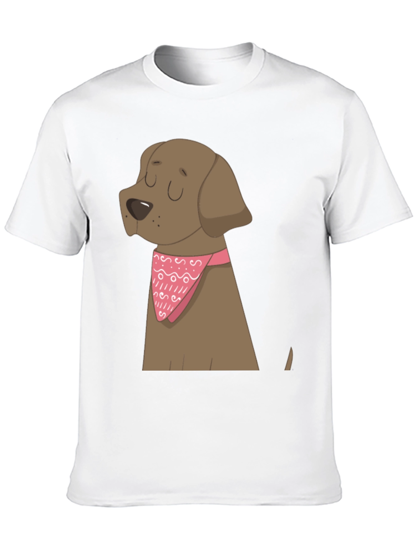Black Dog Graphic T-Shirt, Black Cotton Blend view 10